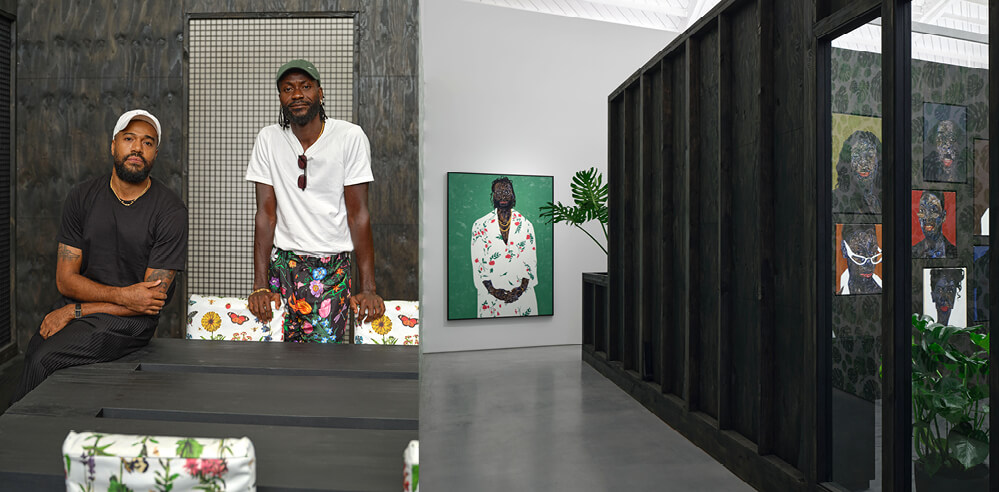 Amoako Boafo and Glenn DeRoche on collaboration and building spaces for art
