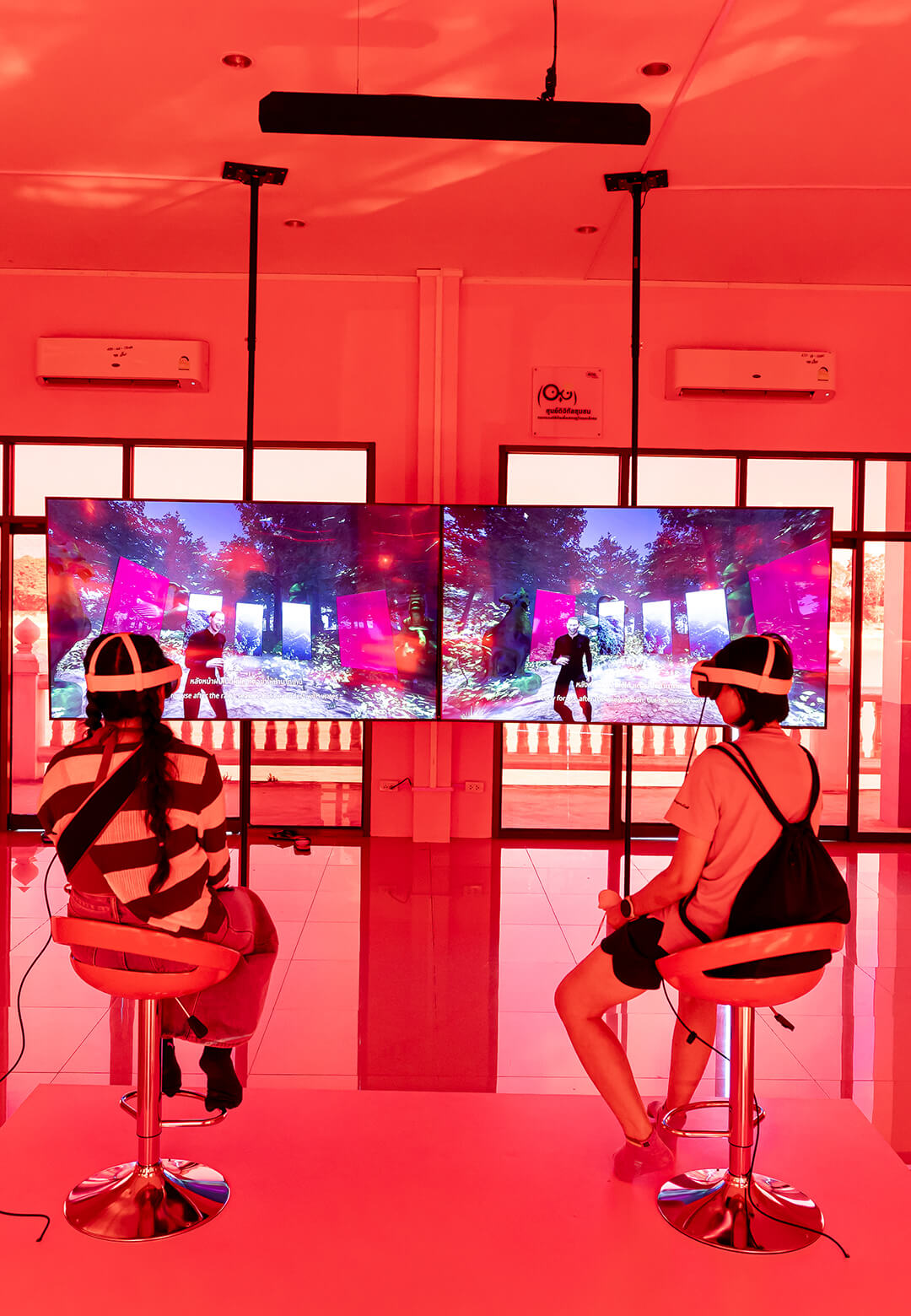 The Actor from Golden Triangle, exhibition view, Thailand Biennale, Chiang Rai, The Open World, Wiang Digital Community Center, 2023, Hsu Chia-Wei | Thailand Biennale | The Open World | STIRworld