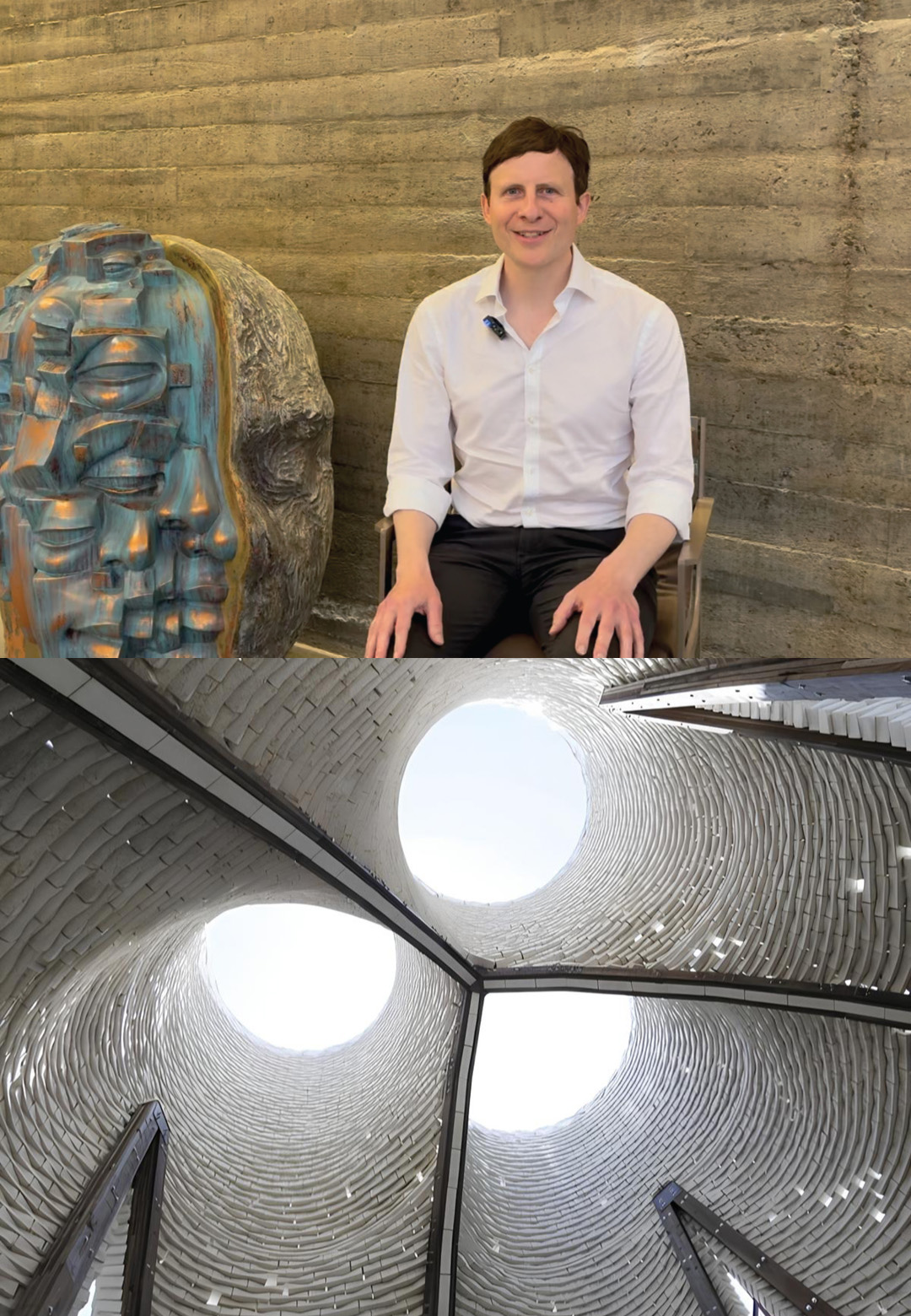 STIR in conversation with architect David Benjamin; a portrait of David Benjamin and Hy-Fi, 2014, The Living | David Benjamin – The Living | STIRworld