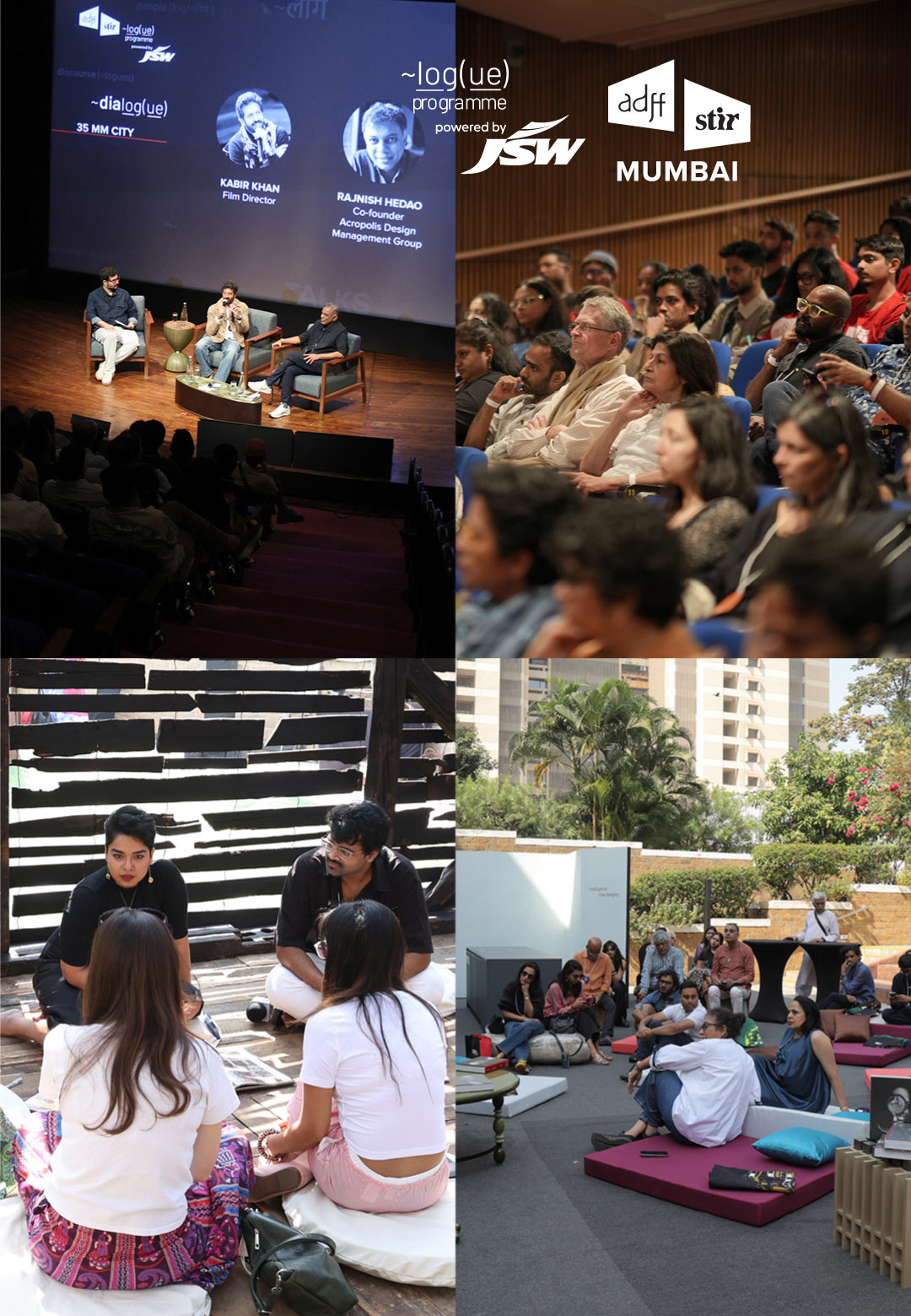 The ~log(ue) programme at ADFF:STIR Mumbai 2026 extended its purview beyond the walls of the NCPA, actively engaging with context and peoples | ~log(ue) 2026 | ADFF:STIR MUMBAI | STIRworld