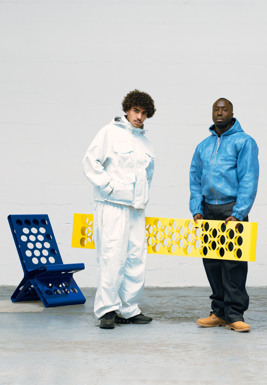 The four members of the Paris-based collective combine design, engineering and craft with shared roots in hip-hop culture | Hall Haus | Design District &ndash; Maison&Objet 2025 | STIRworld