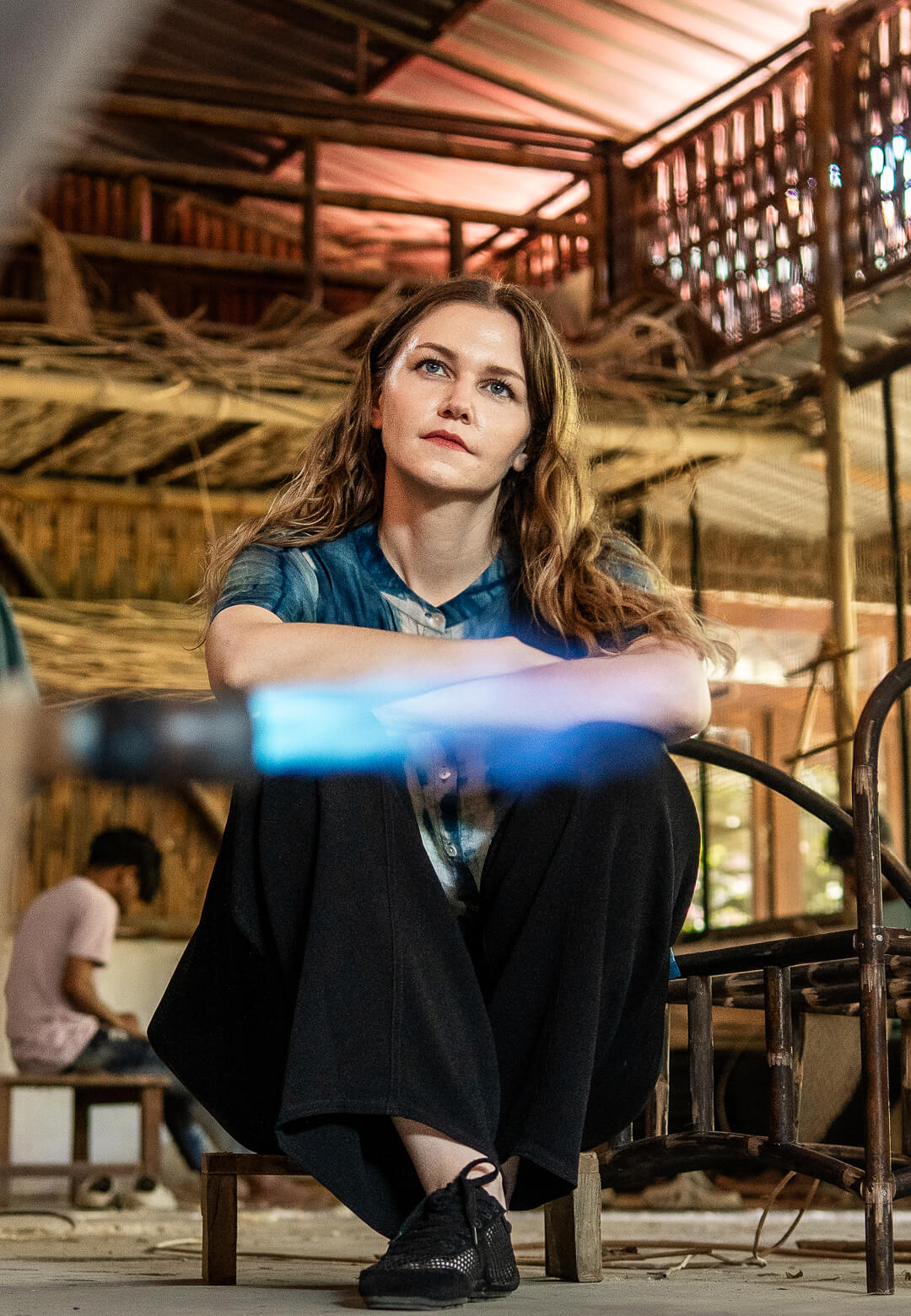 Maria Tyakina at the Heirloom Naga Centre for the Shakti Design Residency program | Maria Tyakina | STIRworld