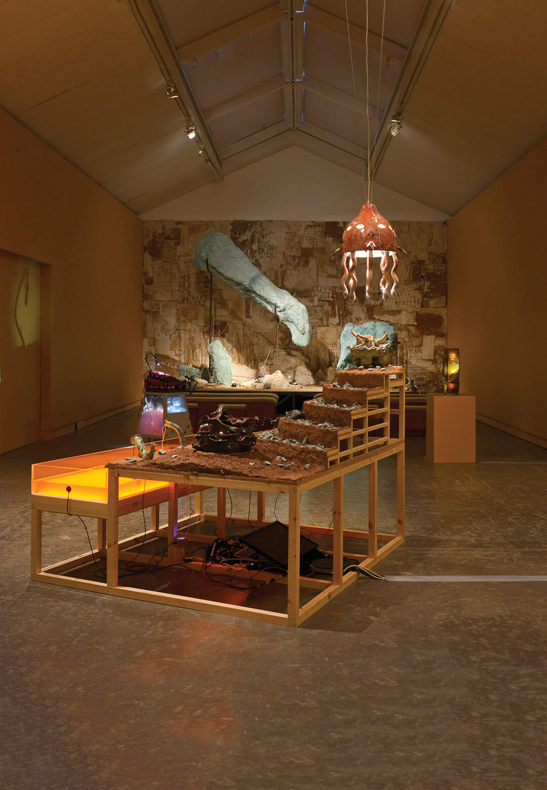 life-bestowing cadaverous soooooooooooooooooooot, installation view, research exhibition and live programme collated by Rae-Yen Song (with over 20 participating artists and thinkers), 2024 | Rae-Yen S