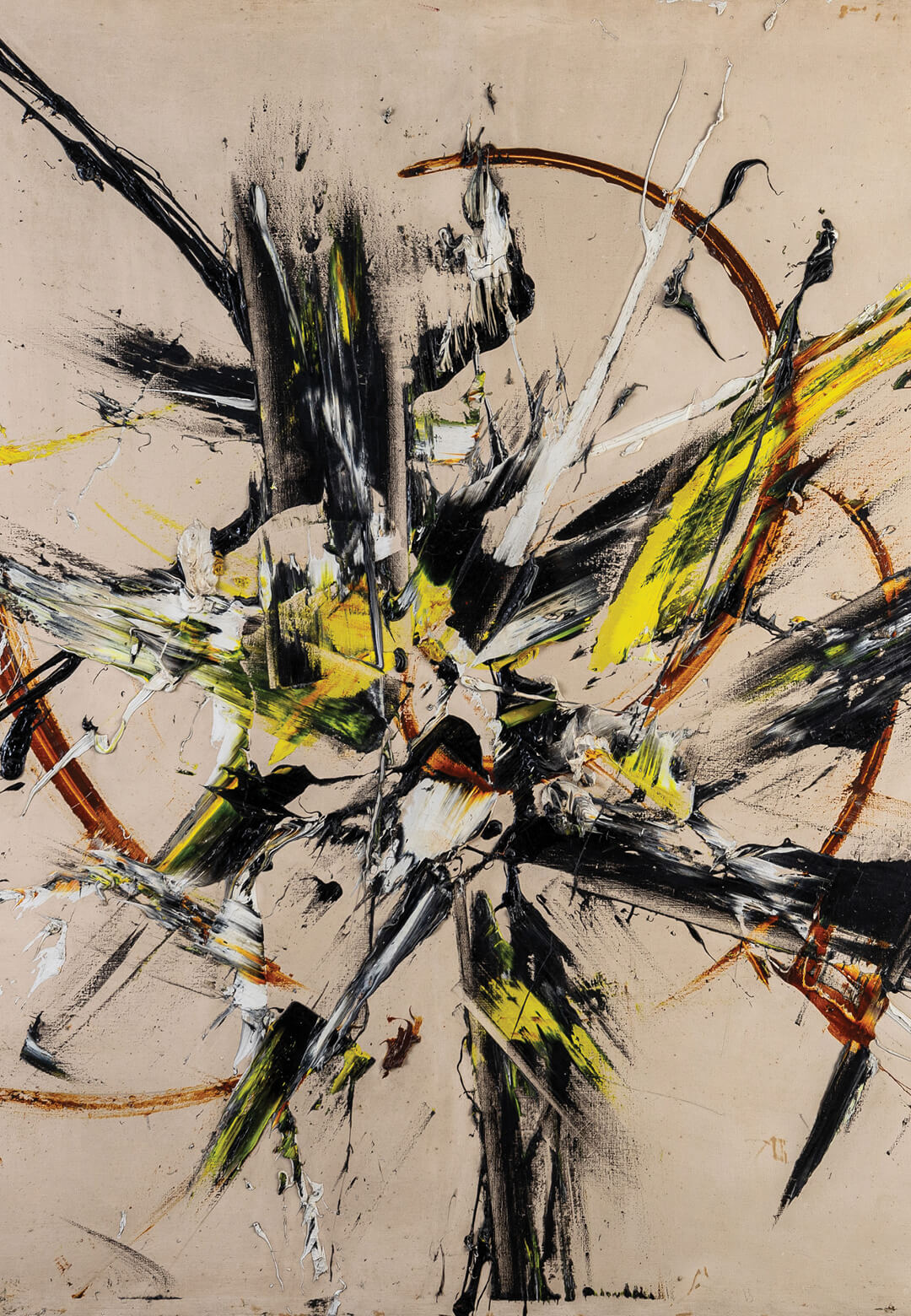 ‘Outburst’, 1956| Judit Reigl, Centers of Dominance | STIRworld