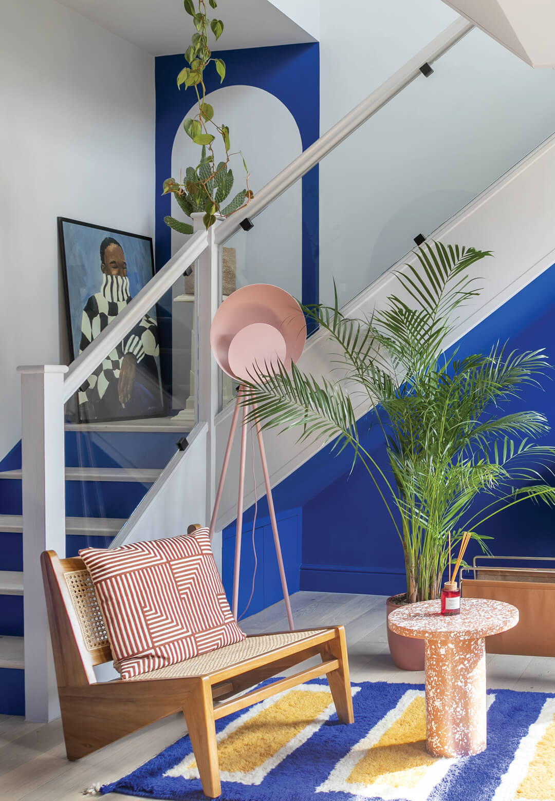 Vibrant bursts of colour fill every corner of this East London townhouse |East London Townhouse |PL Studio | STIRworld
