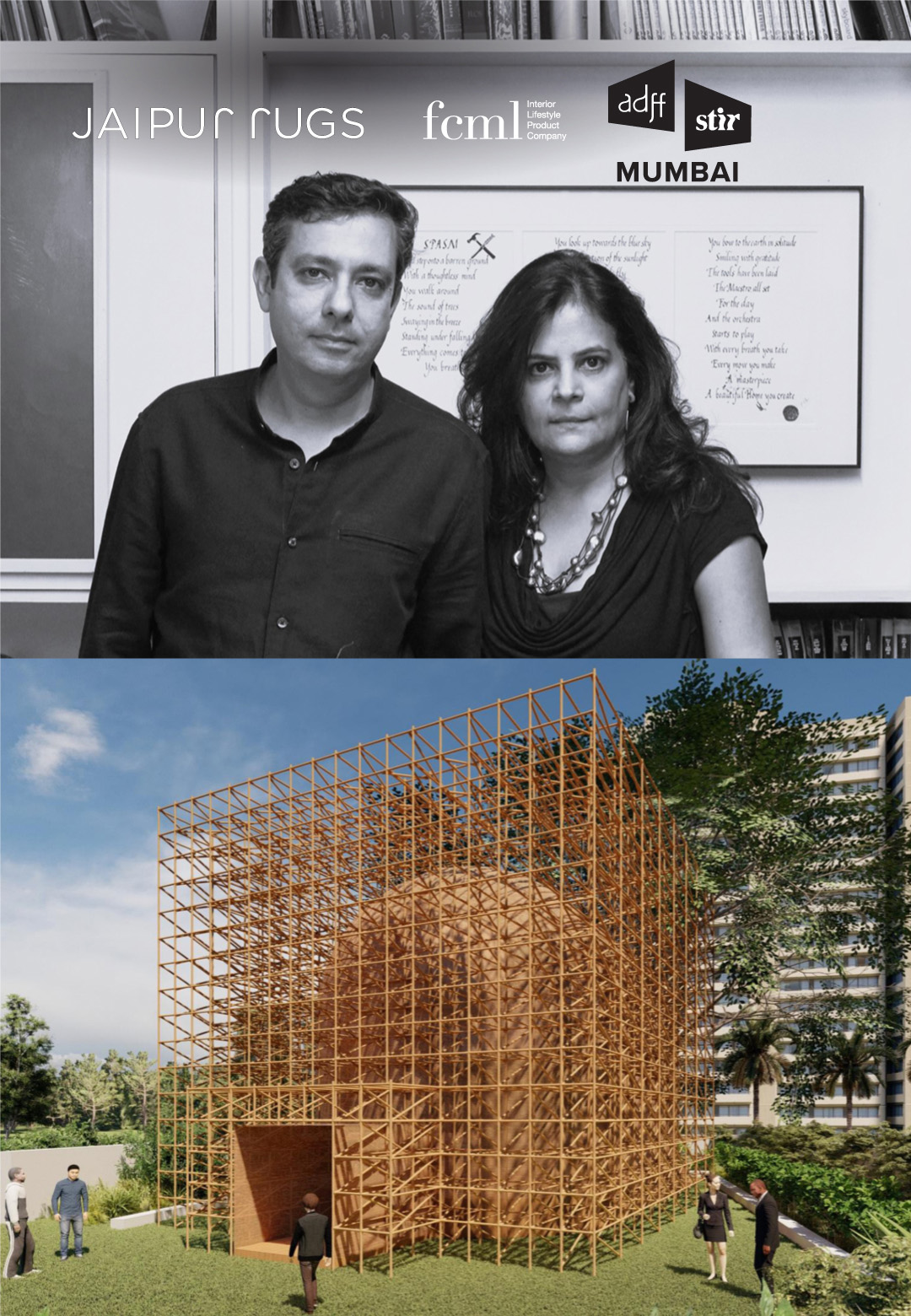 There is No Planet B by Sangeeta Merchant and Sanjeev Panjabi is a poetic blend of nature and architecture at ADFF:STIR Mumbai | There is No Planet B| ADFF: STIR Mumbai | STIRworld