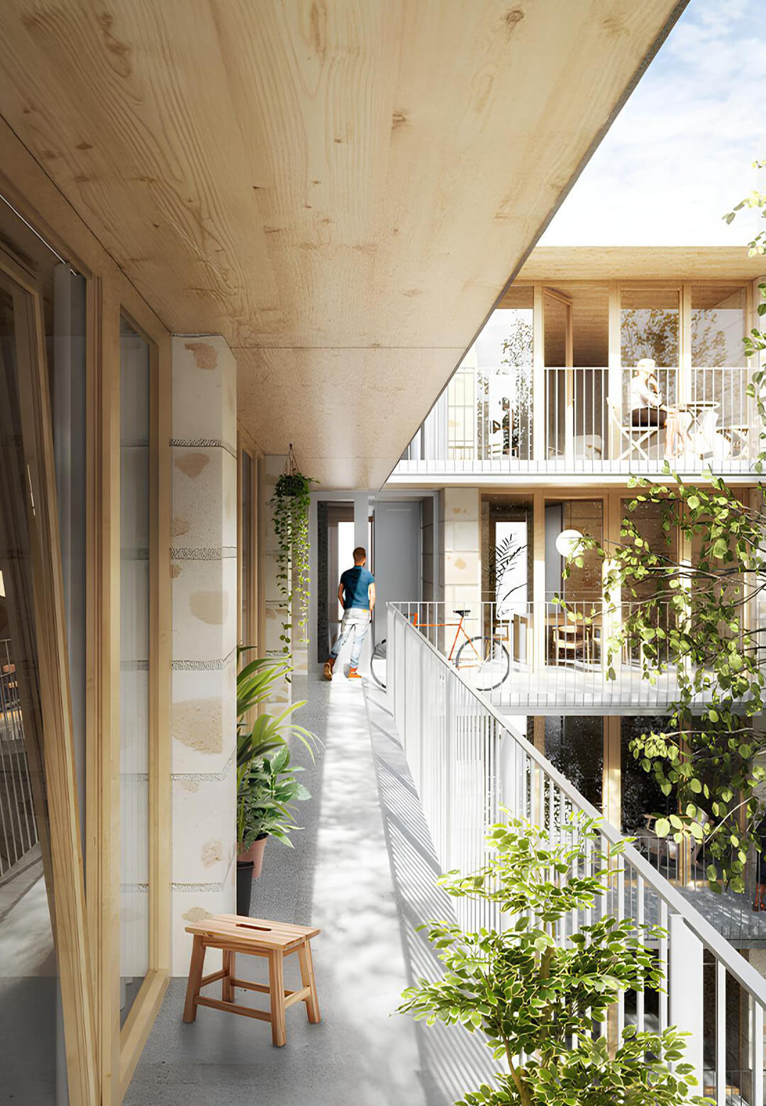 A housing project by H Arquitectes reuses debris generated from demolition as one of the materials for its construction | Social Housing 2104 | H Arquitectes | STIRworld