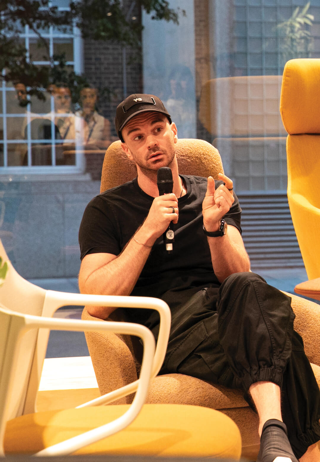 Benjamin Hubert unveiled his new collection in collaboration with Andreu World at their Clerkenwell showroom at LDF | Andreu World at LDF ‘24 | Benjamin Hubert | STIRworld