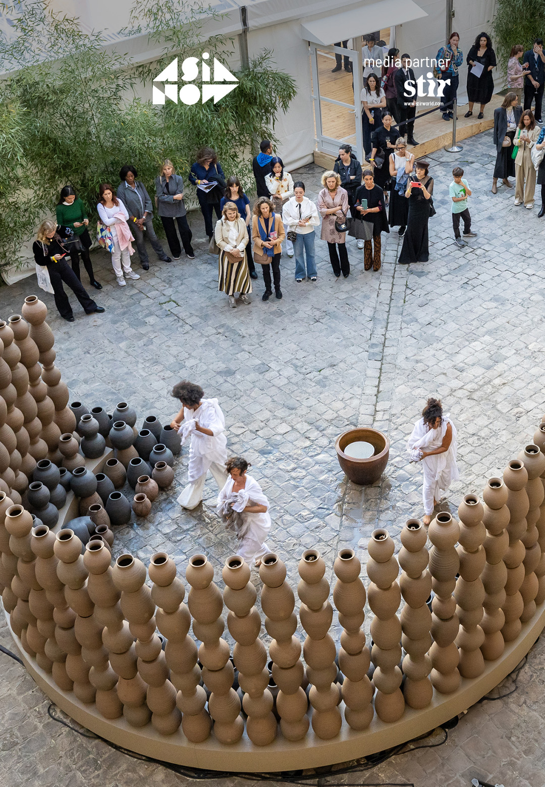 Exhibition view of visitors at the 10th edition of the Asia Now art fair | Asia Now 2024 | STIRworld