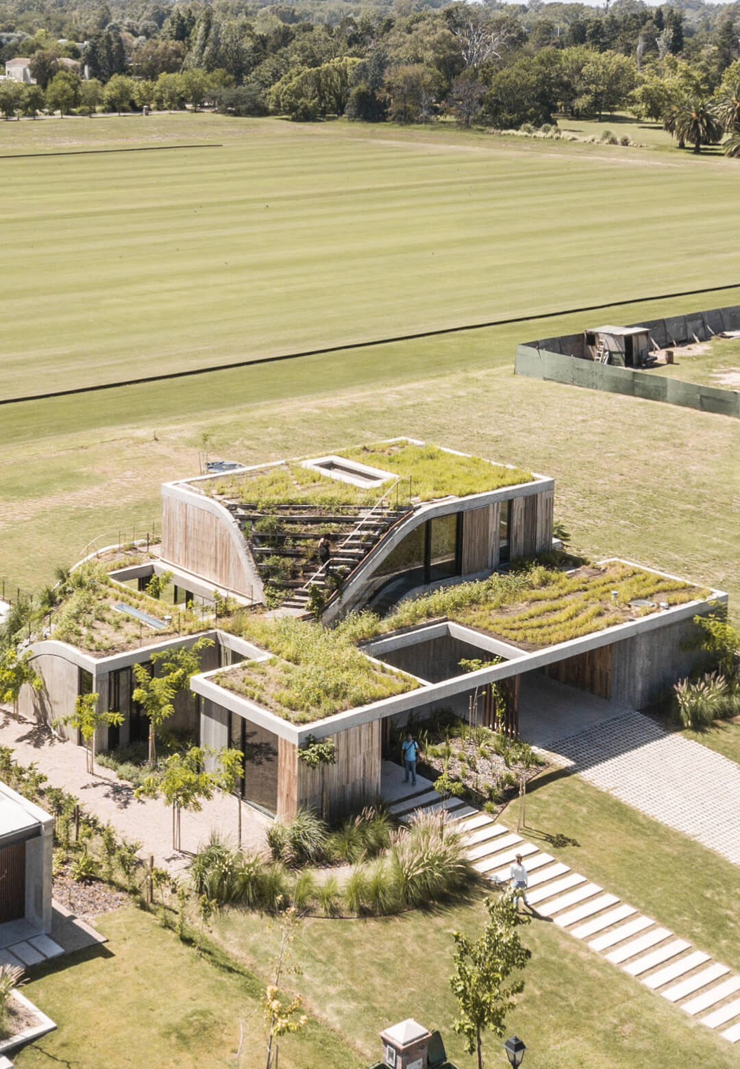 The Nirvana House is designed as an extension of the surrounding terrain| Nirvana House| AtelierM | STIRworld