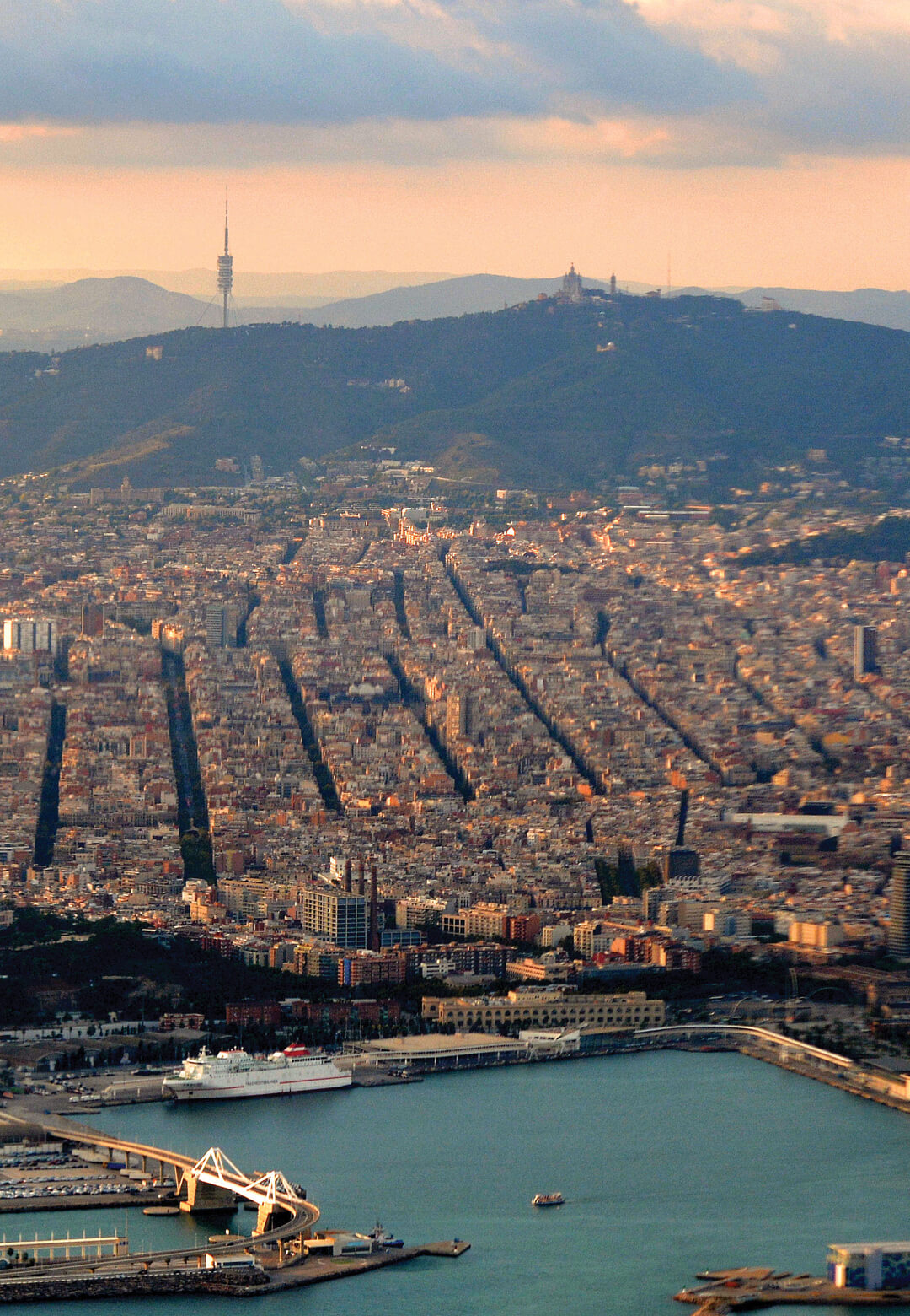 Panoramic view of Barcelona, which was named UNESCO-UIA World Capital of Architecture for 2026 | STIRworld