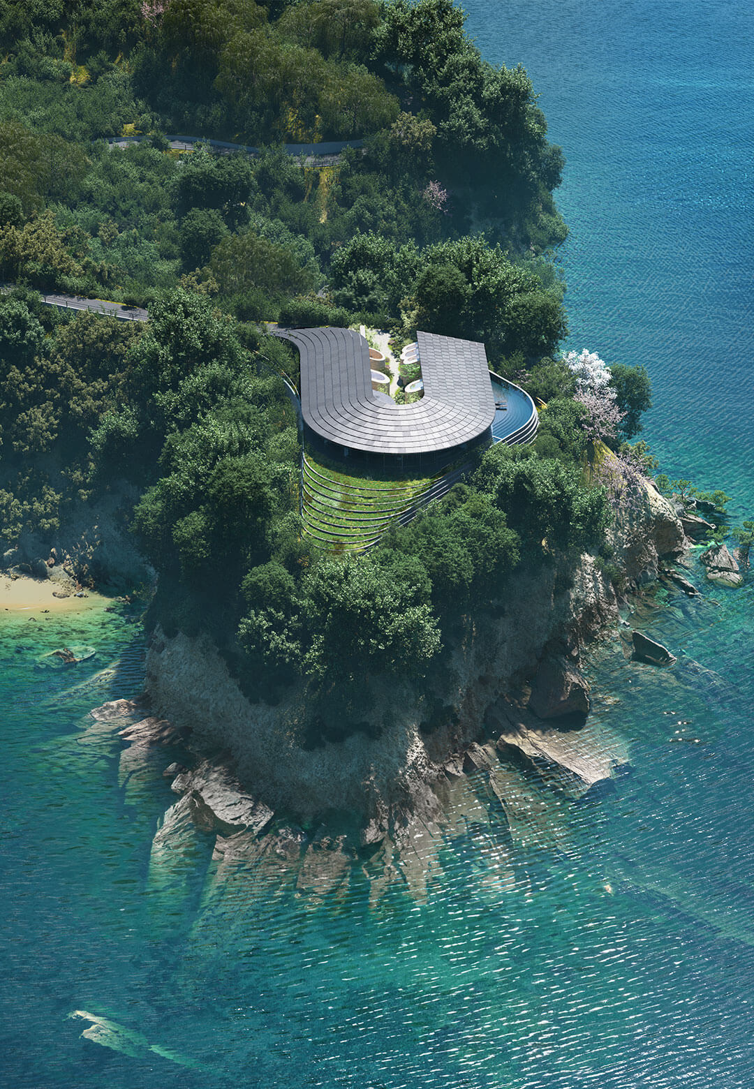 The Not A Hotel resort conceived by Bjarke Ingels Group will be realised on Sagishima Island, Japan | Not A Hotel Setouchi by BIG | STIRworld