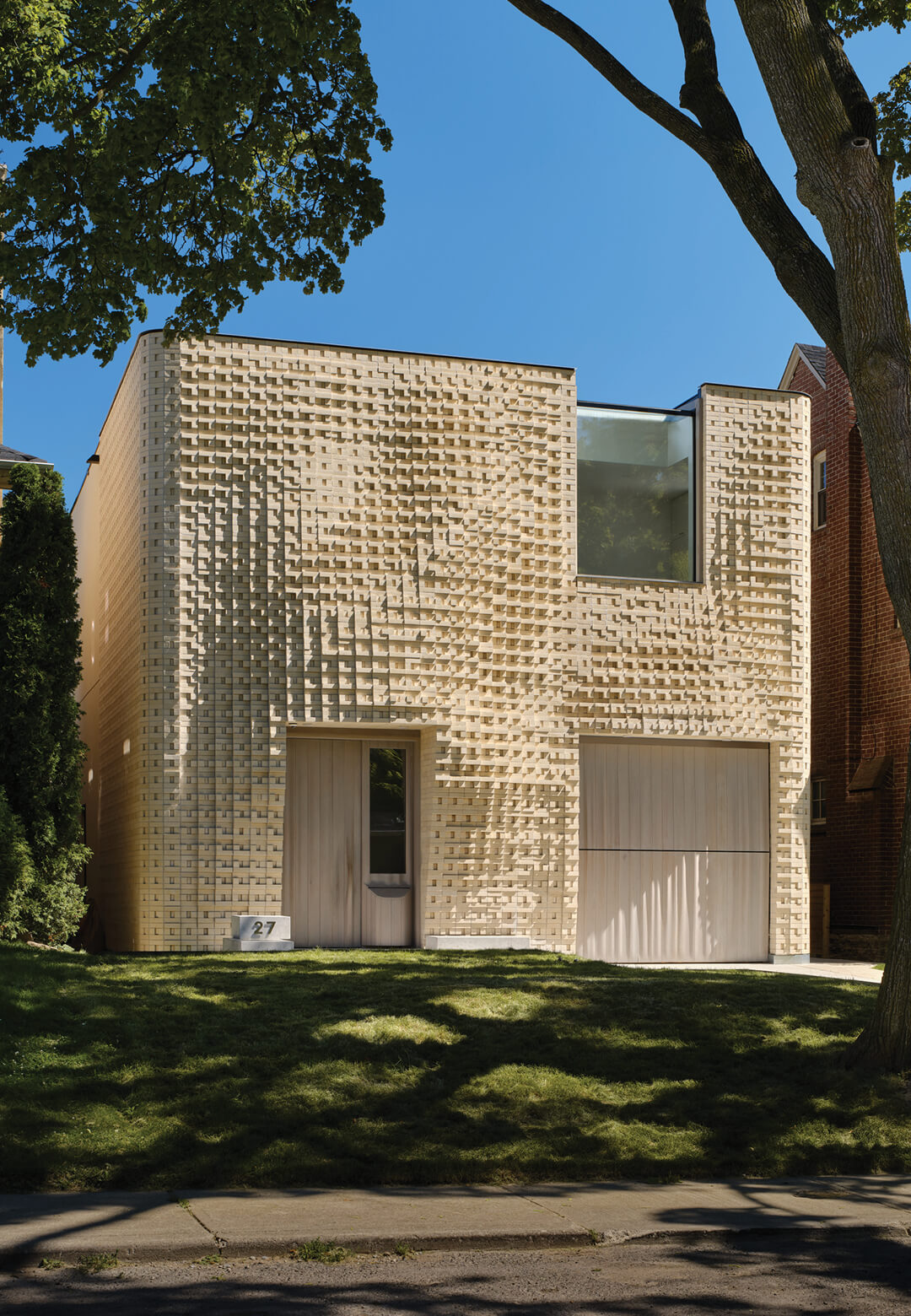 The home is nestled in the heart of Toronto's Forest Hill neighbourhood | Canvas House | PARTISANS | STIRworld