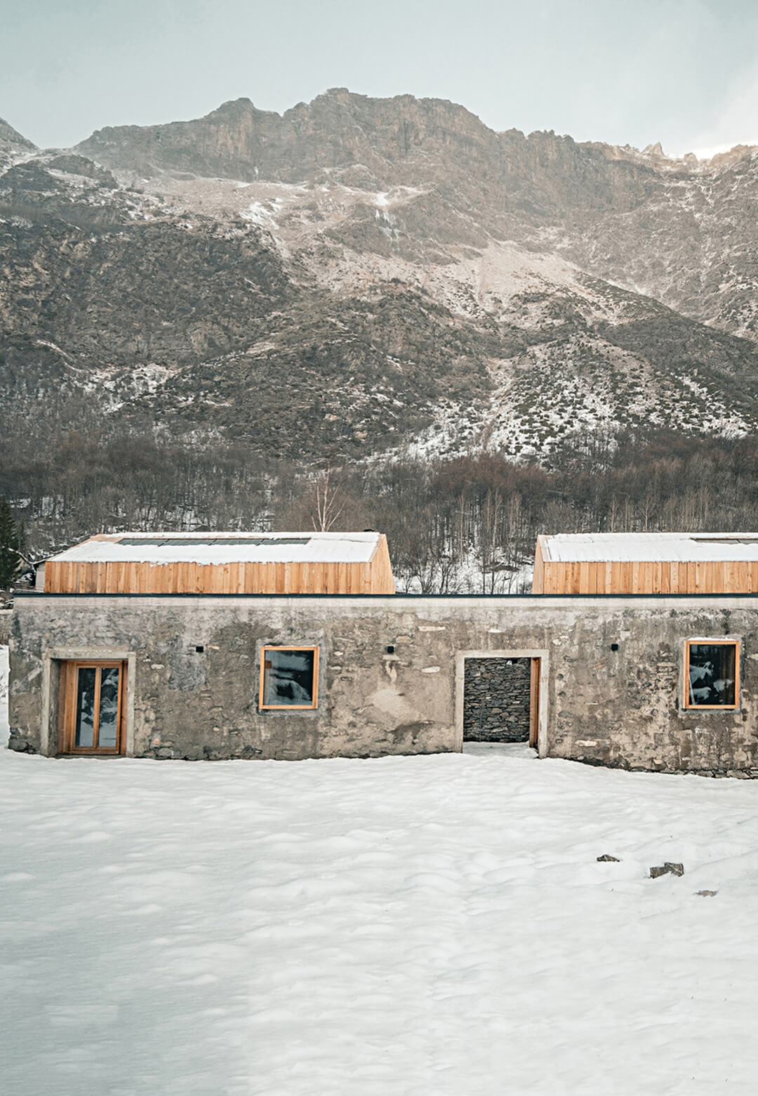 Casermette di Moncenisio, an adaptive reuse project in the Italian Alpines, transforms former military barracks into an artist residence and community space | Casermette di Moncenisio | STIRworld