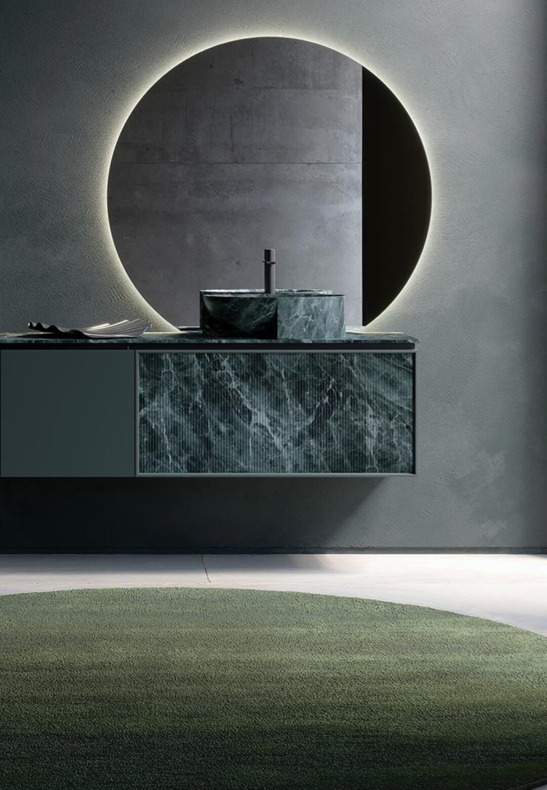 DES Evolution, Deep Green composition l Cerasa Srl l Milan Design Week 2024 l STIRworld