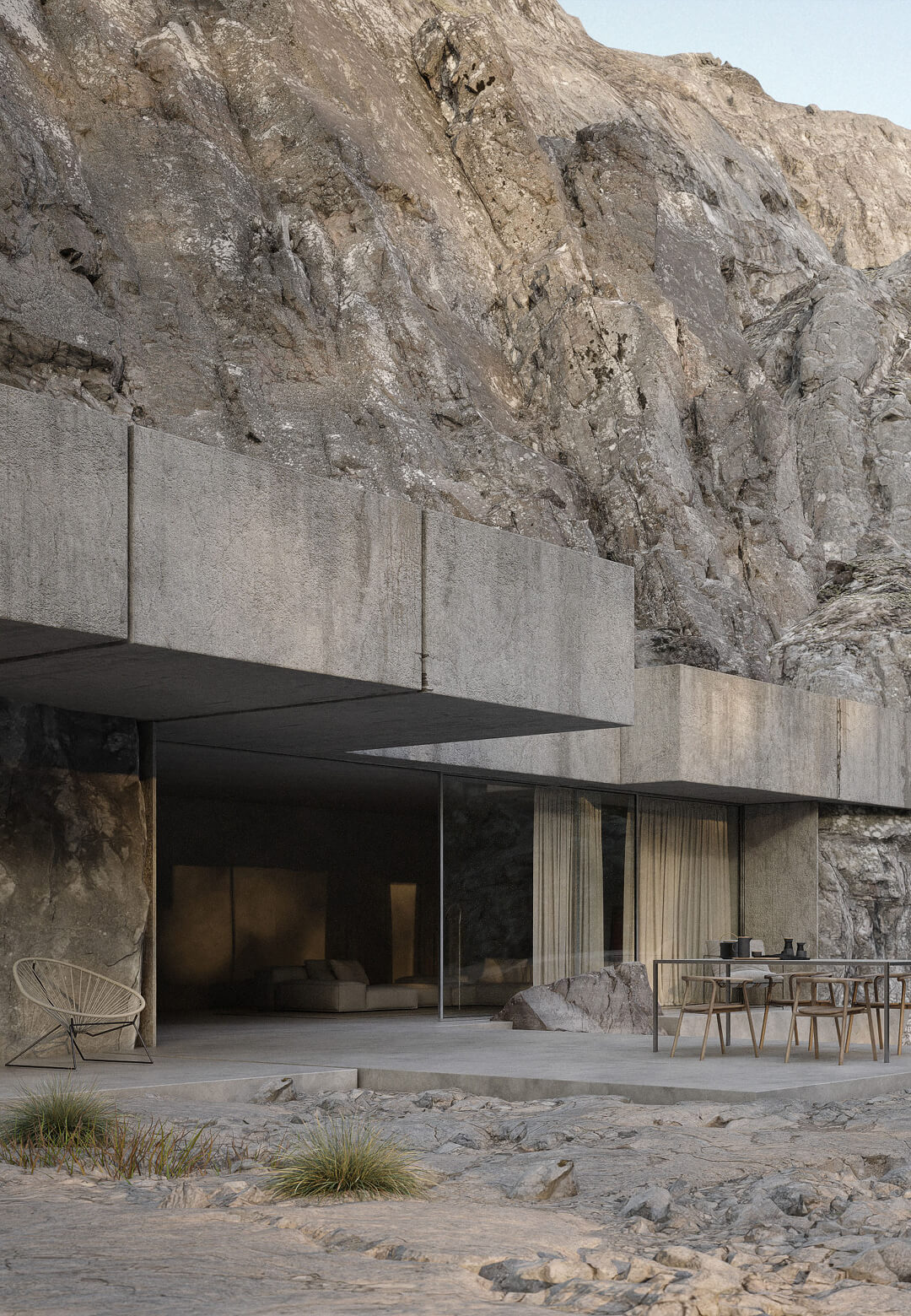 The House in Ribeira dos Moinhos in Portugal gently outlines its existence through it’s geometric surfaces | House in Ribeira dos Moinhos| João Cepeda | STIRworld