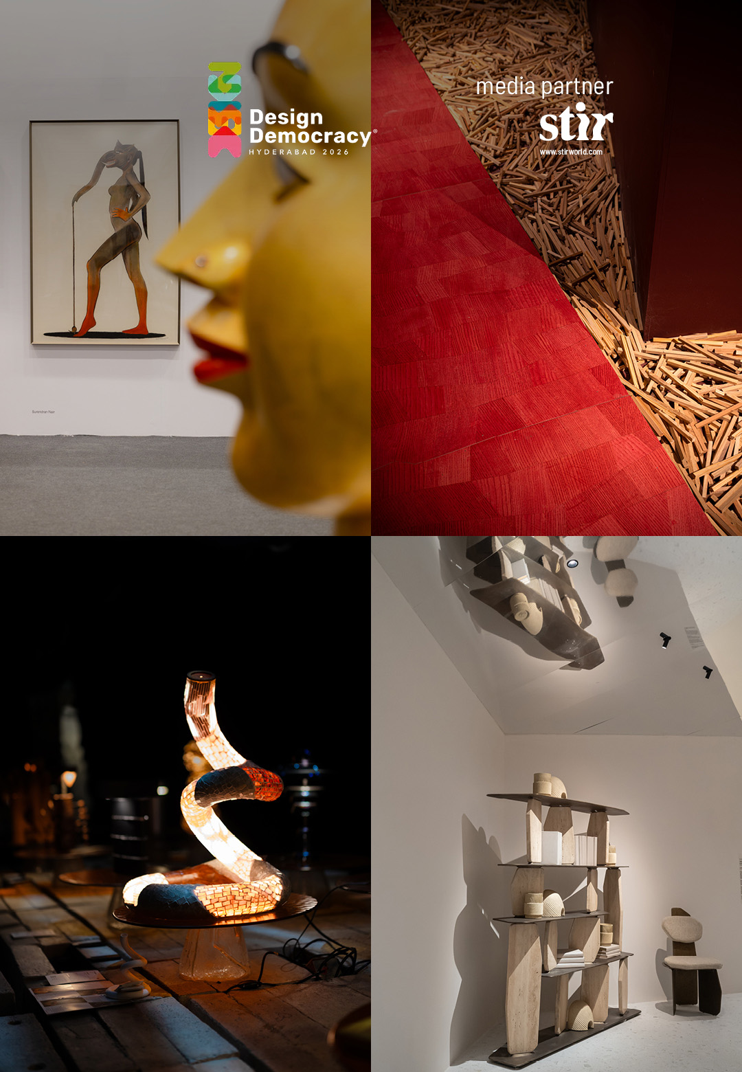 A closer look at the four special exhibitions at Design Democracy 2026 | Design Democracy 2026 | STIRworld