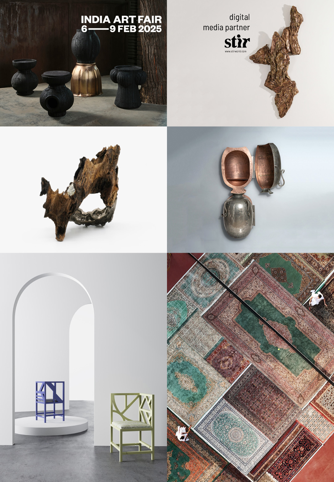 11 studios and one design exhibition are amongst the design showcases at India Art Fair 2025| India Art Fair 2025 | STIRworld