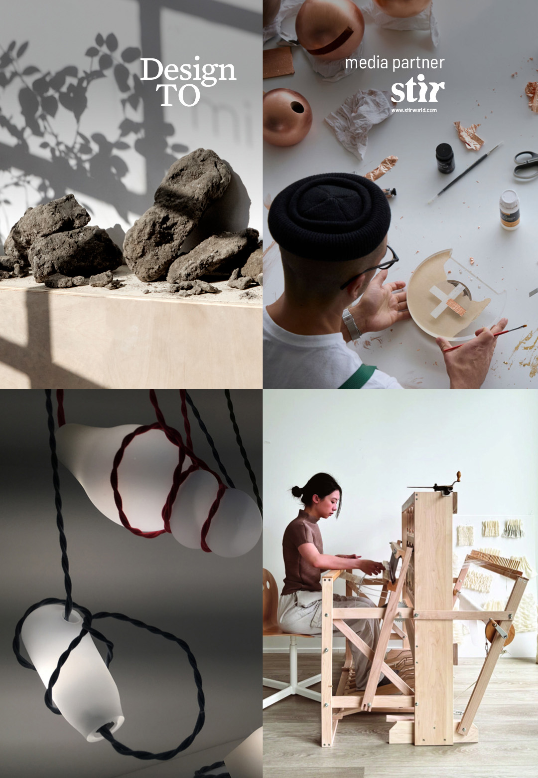 hollis+morris Studio Tours, Kensington Unearthed and (Re)formed, ALL Light by Kate and Kristian Spreen and Soft Grid by Shao-Chi Lin | DesignTO | 2026 | STIRworld