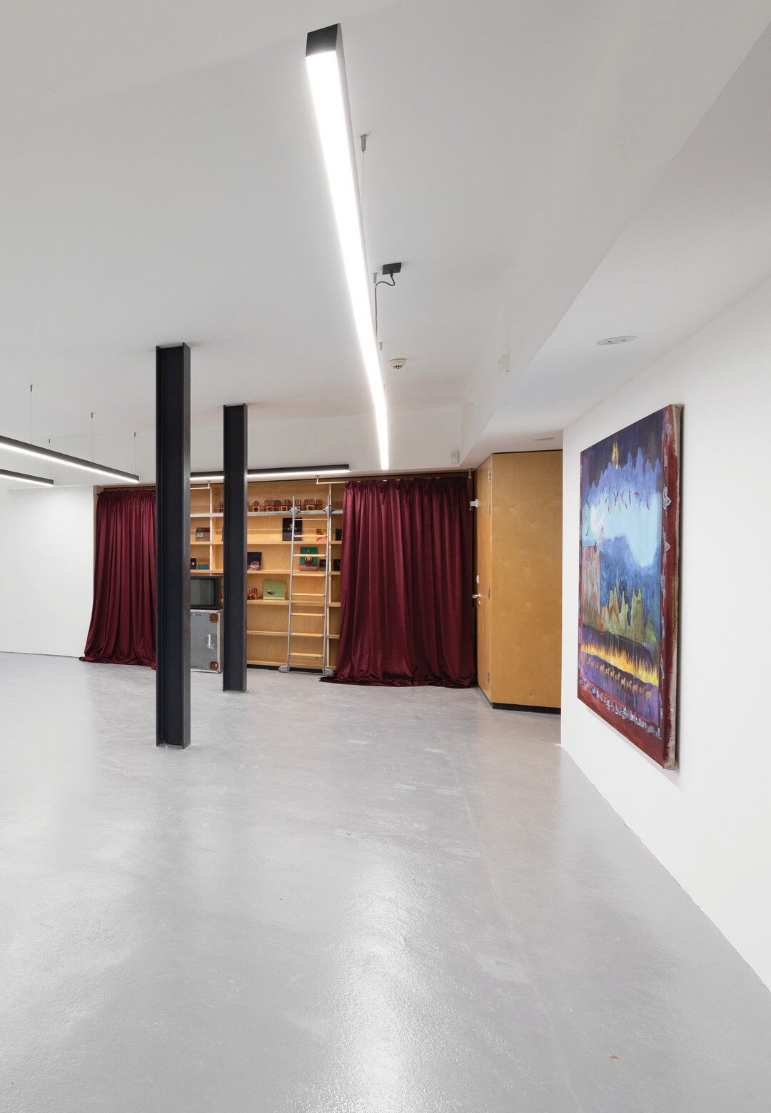Go back to sleep, it’s just the wind, installation view, Indigo+Madder, 2024, Noorain Inam |Indigo+Madder |Noorain Inam | STIRworld