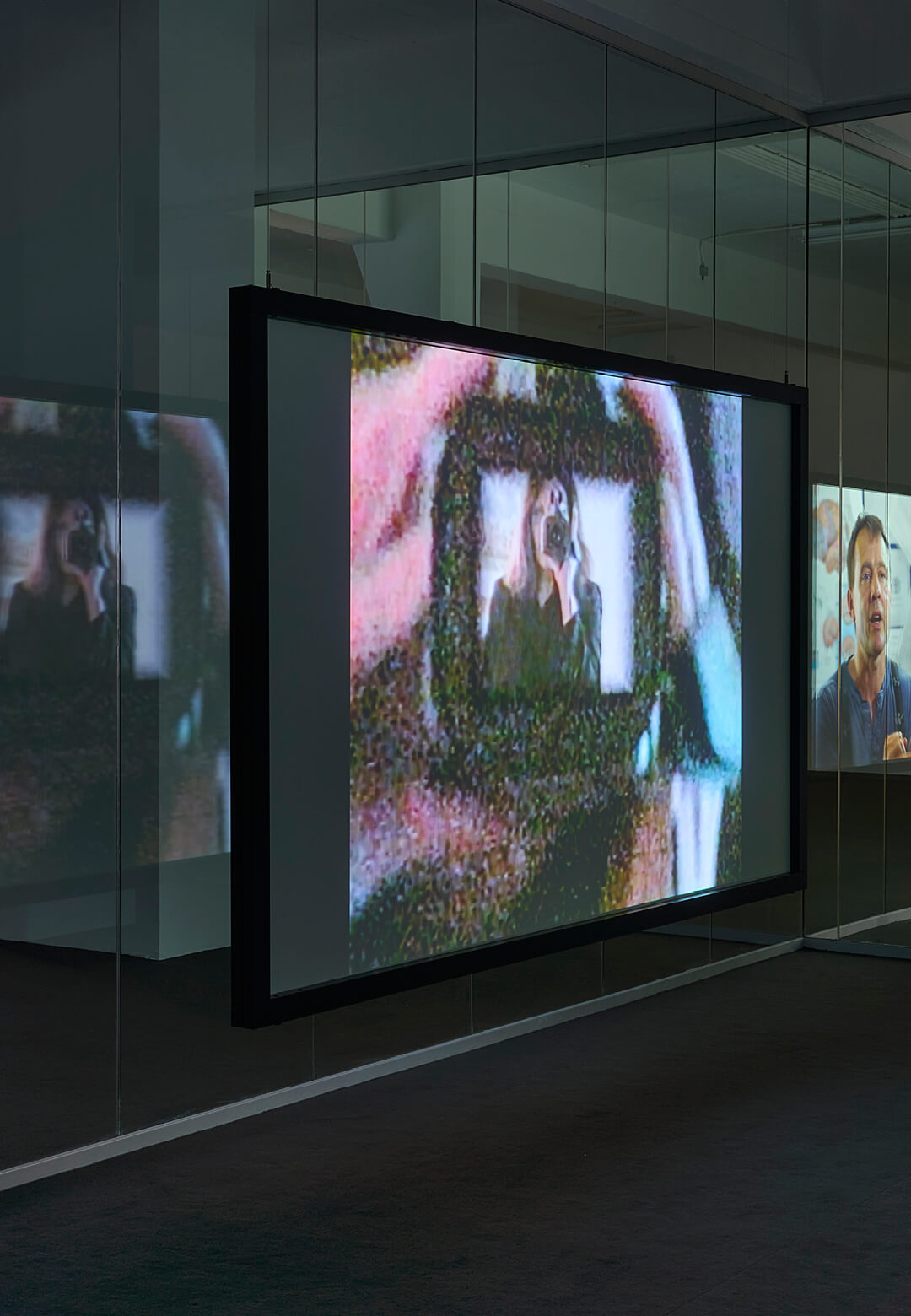 ‘The Electronic Diaries of Lynn Hershman Leeson 1984–2019’, video installation, installation view | Lynn Hershman Leeson: Are Our Eyes Targets? | Lynn Hershman Leeson, JSF Düsseldorf | STIRworld