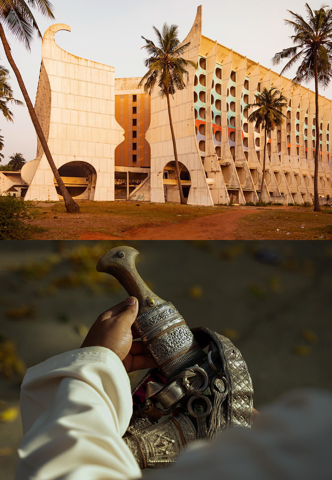 The inaugural national pavilions - (Republic of) Togo, (Republic of) Azerbaijan, (Sultanate of) Oman and Qatar - at the Venice Architecture Biennale 2025 spotlight the rich cultural and architectural