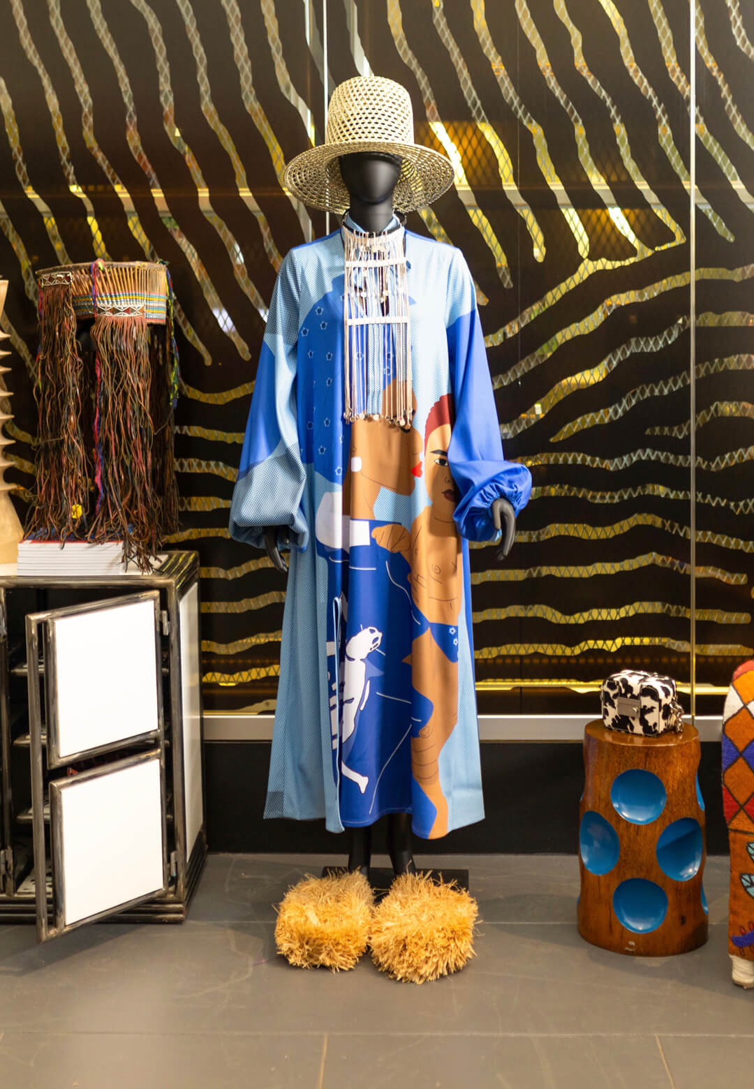 Installation view, Africa Fashion.Brooklyn Museum,June 23–October 22, 2023.