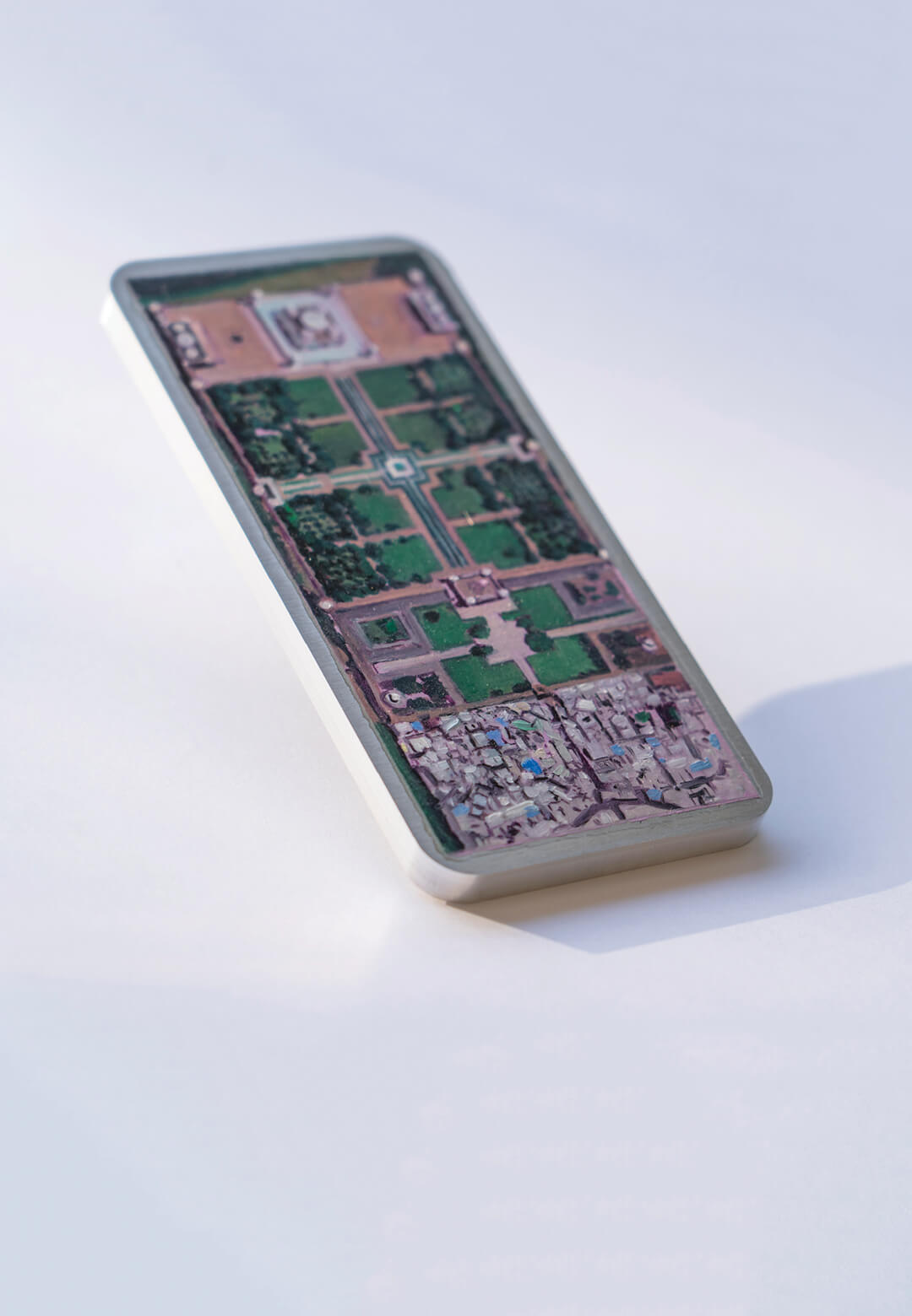 ‘Digital Ruin - Taj Mahal’, oil on aluminum, 2024, Jofre Oliveras | Witness and Evidence | STIRworld