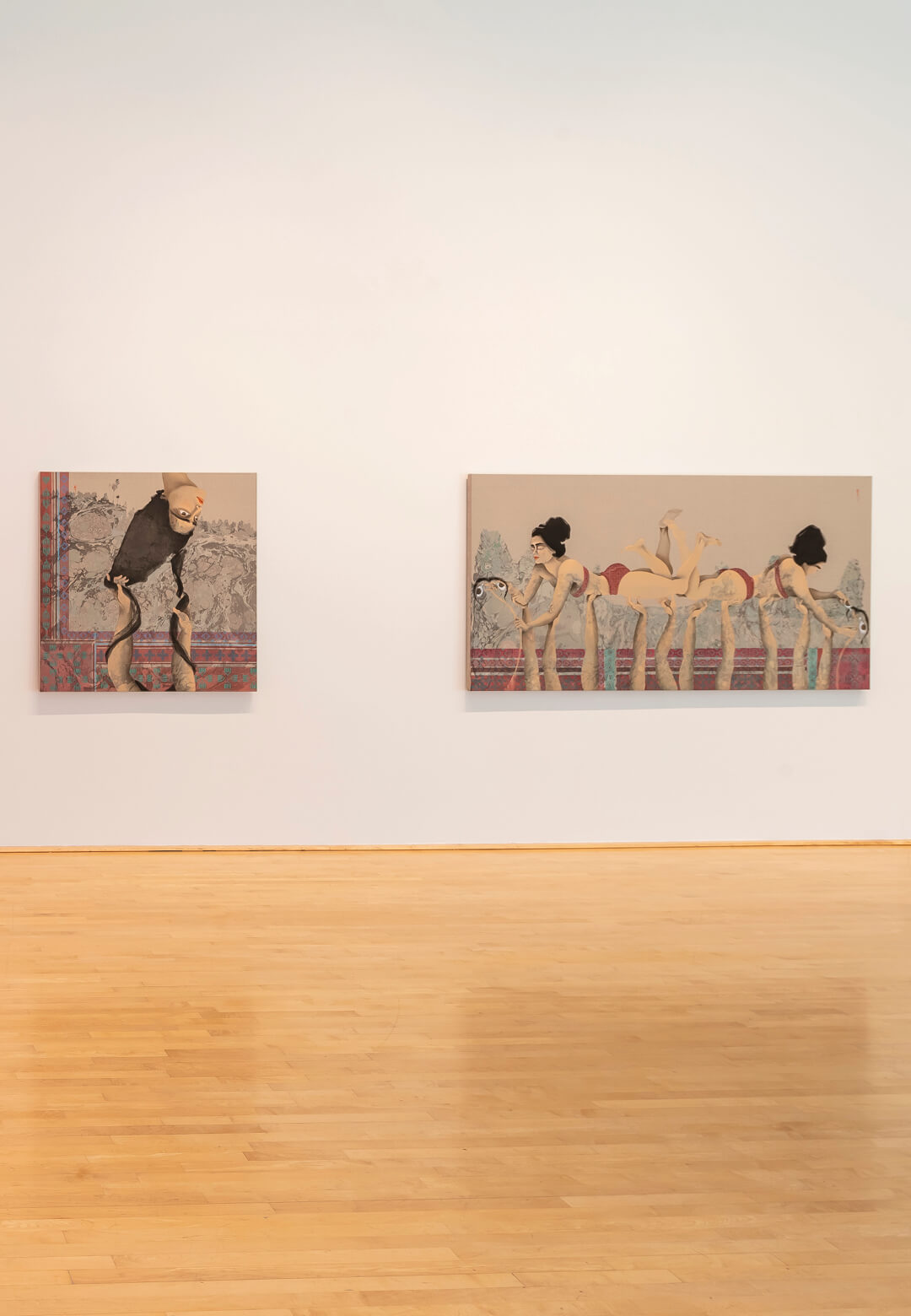 ‘The Foreign in Us’ exhibition view, 2024, Hayv Kahraman | The Foreign in Us | STIRworld