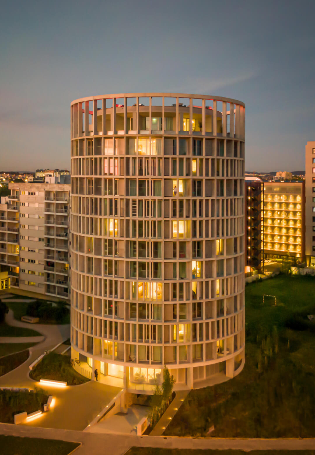 Hoso Tower by OODA Architecture redefines student housing with radical rationalism and spatial efficiency | Hoso Tower | OODA Architecture | STIRworld