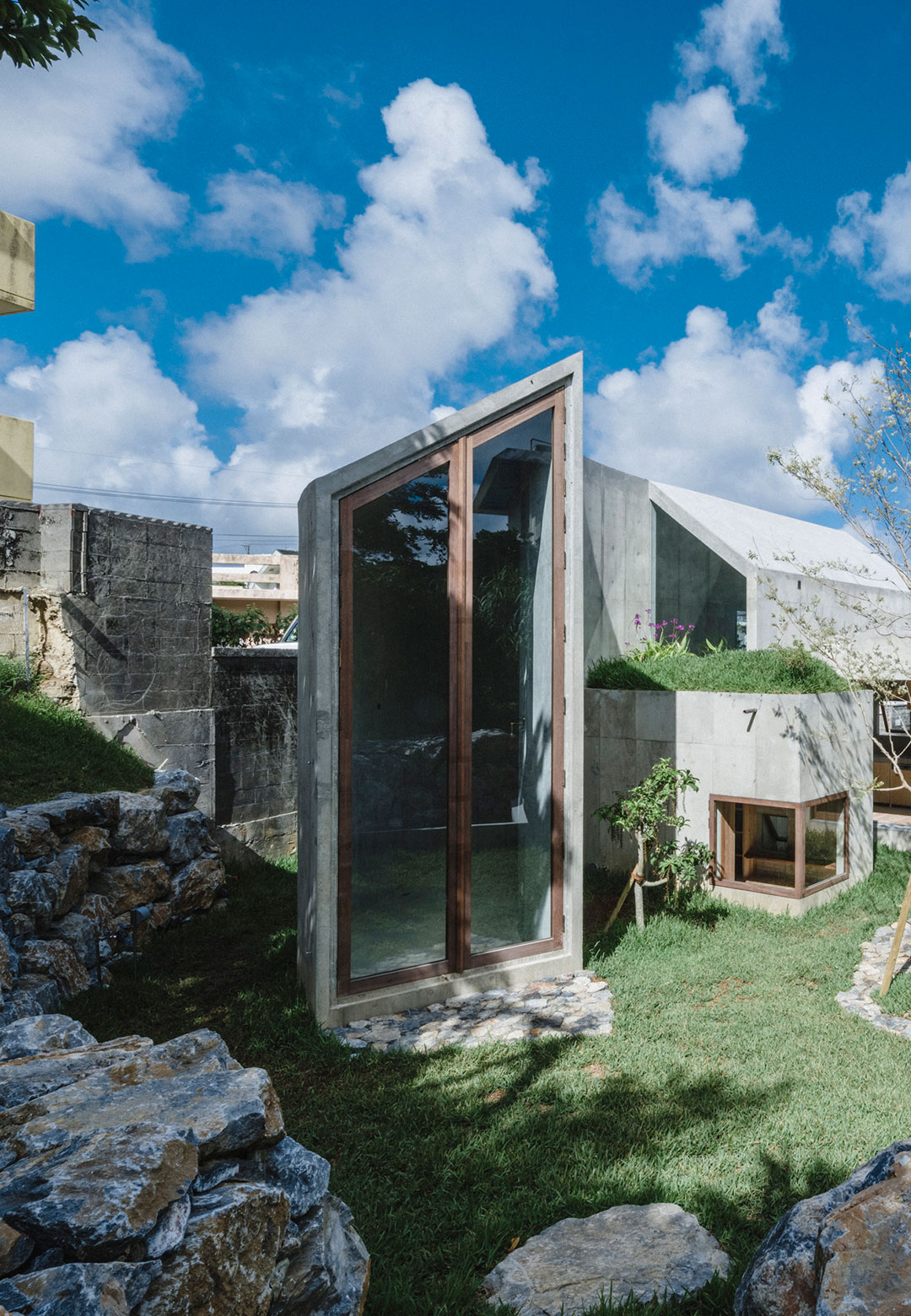 Contrasting forms make up the design for House in Sonda | House in Sonda | Studio Cochi Architects | STIRworld