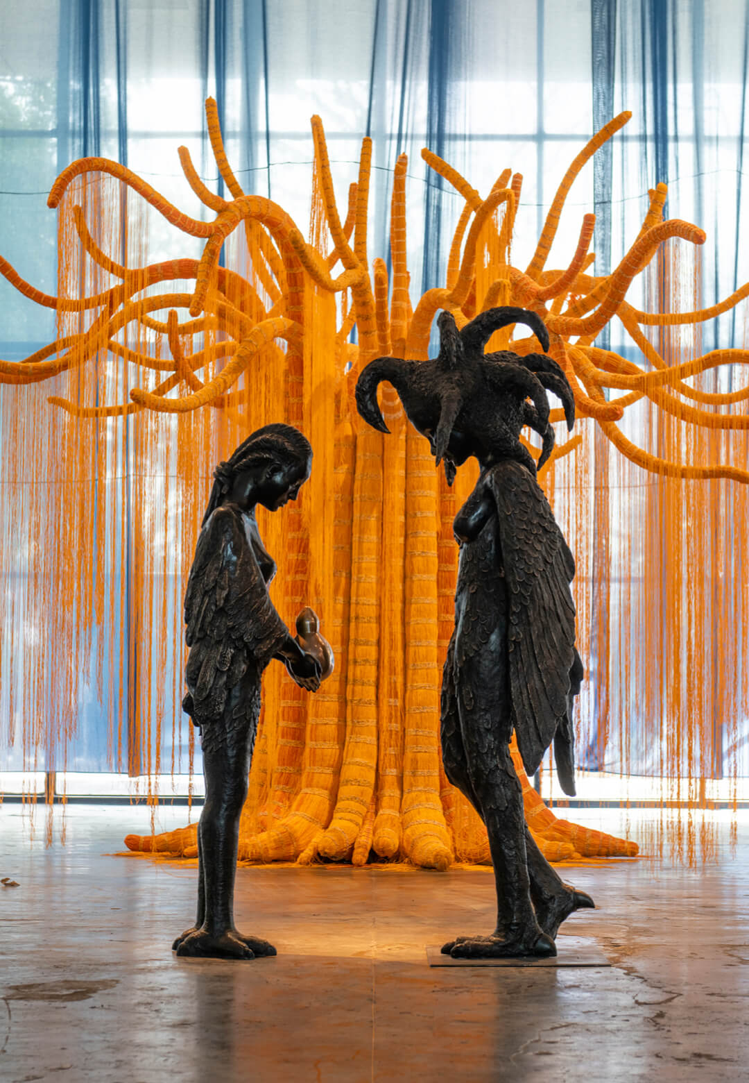 View of Nádia Taquary's installation during the 36th São Paulo Biennial São Paulo Biennial 2025|STIRworld