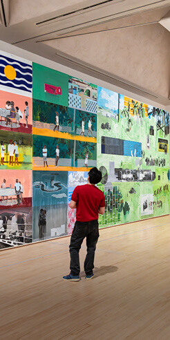 Hurvin Anderson&rsquo;s landscapes defy a linear chronology