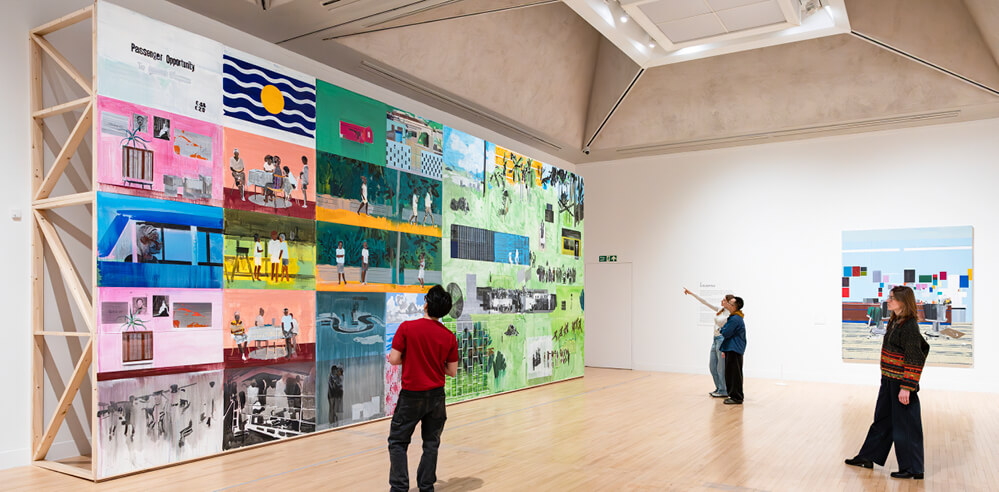 Hurvin Anderson&rsquo;s landscapes defy a linear chronology