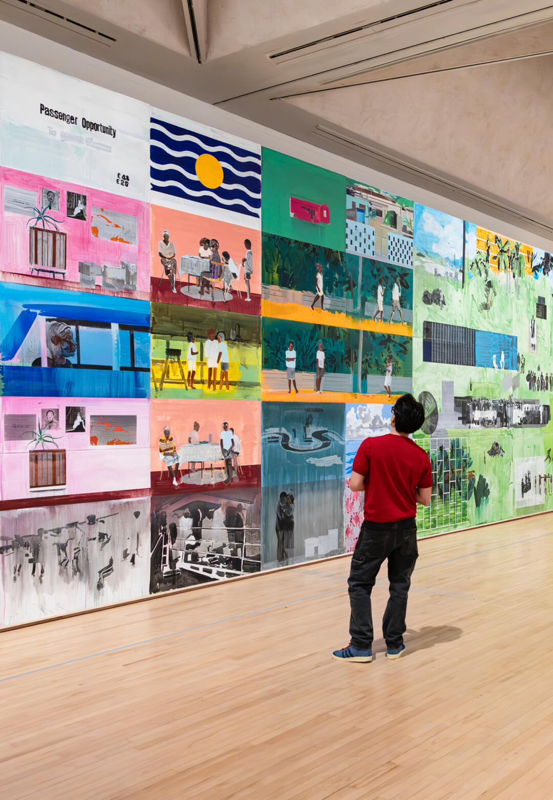 Installation view of &lsquo;Hurvin Anderson&rsquo;, on view at Tate Britain, 2026 | Hurvin Anderson | Tate Britain | Hurvin Anderson | STIRworld