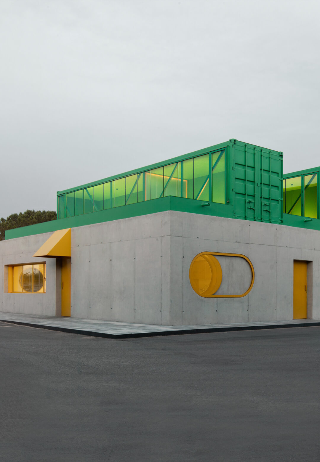 Madrid-based Impepinable Studio&rsquo;s office designs for Agrosemillas in Cuenca, Spain, boast a fusion of concrete and shipping container architecture | Agrosemillas Offices | Impepinable Studio | STIRwor