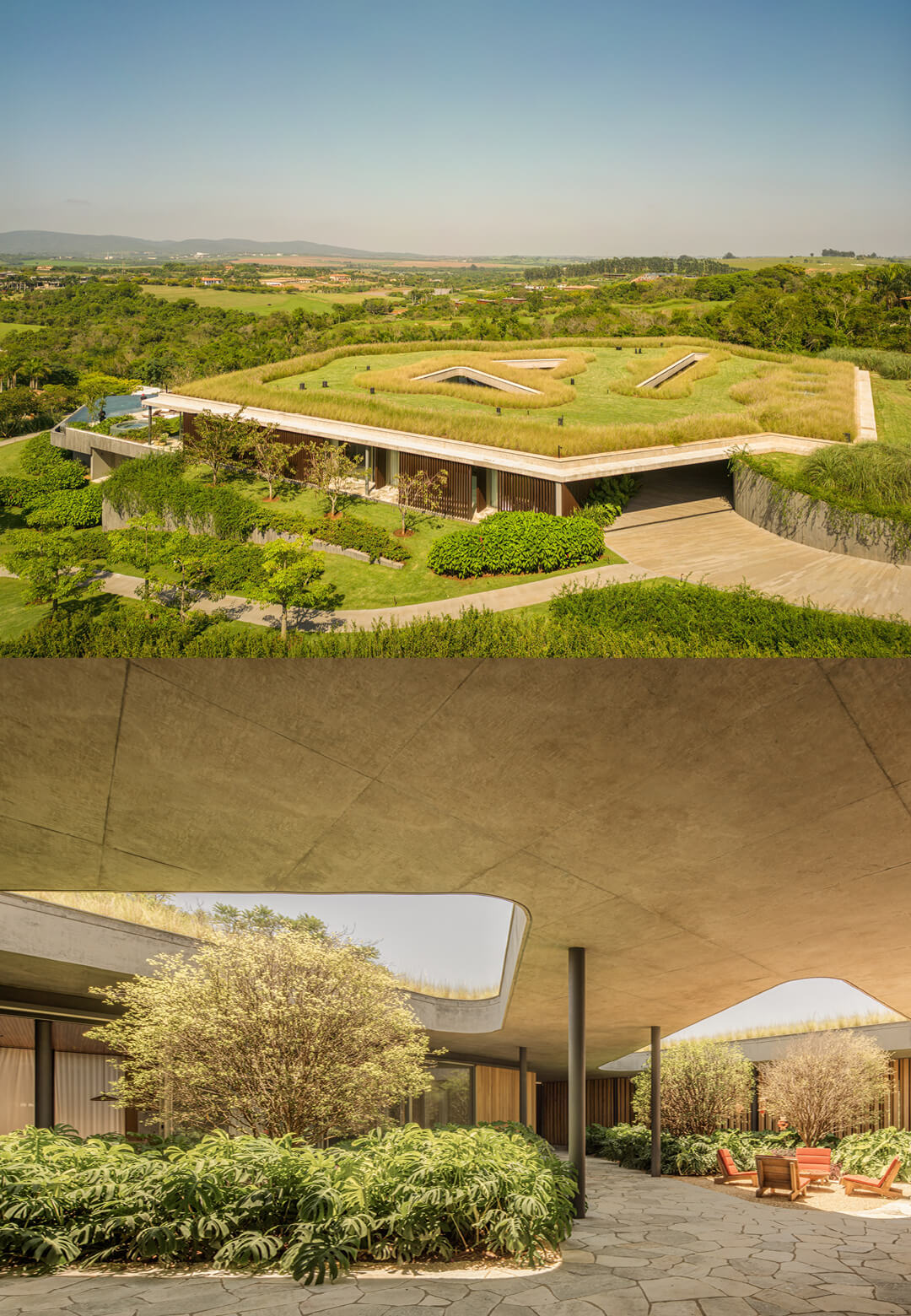 GAK House by Bernardes Arquitetura is a residential space whose architecture is oriented towards privacy, slowness and harmony with the surrounding vegetation | GAK House | Bernardes Arquitetura | STI