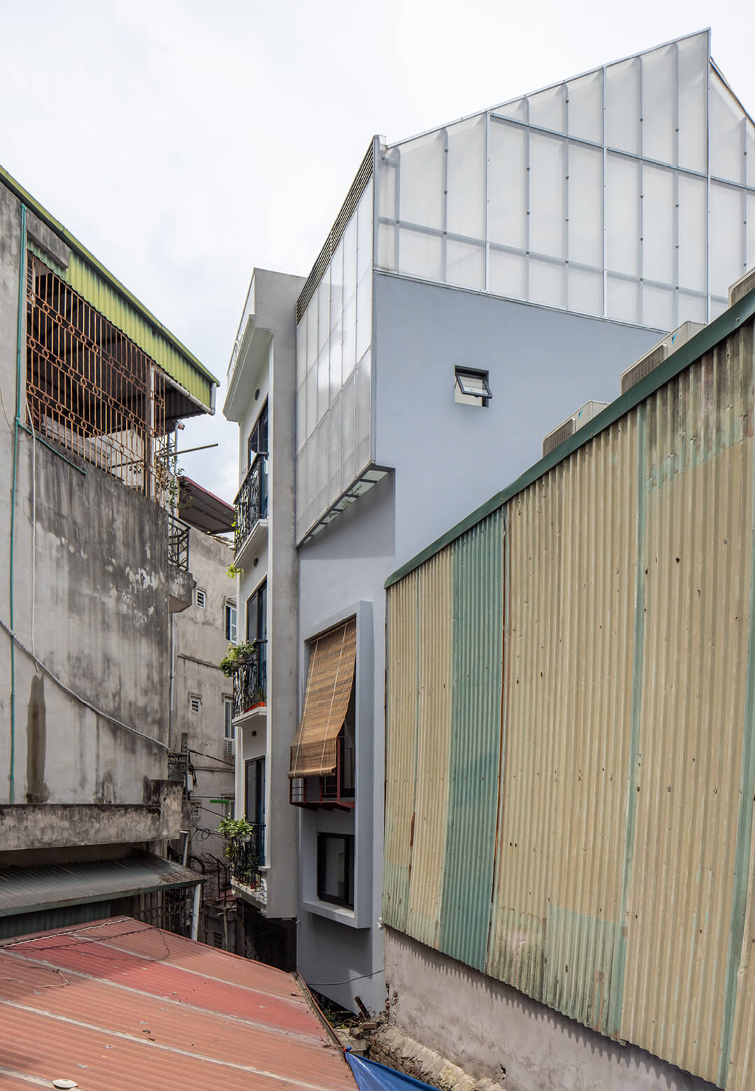 Loli House is located on a narrow plot in Hanoi, utilising the space for the staircase as part of the residence’s design | Loli House | t+m design office | STIRworld