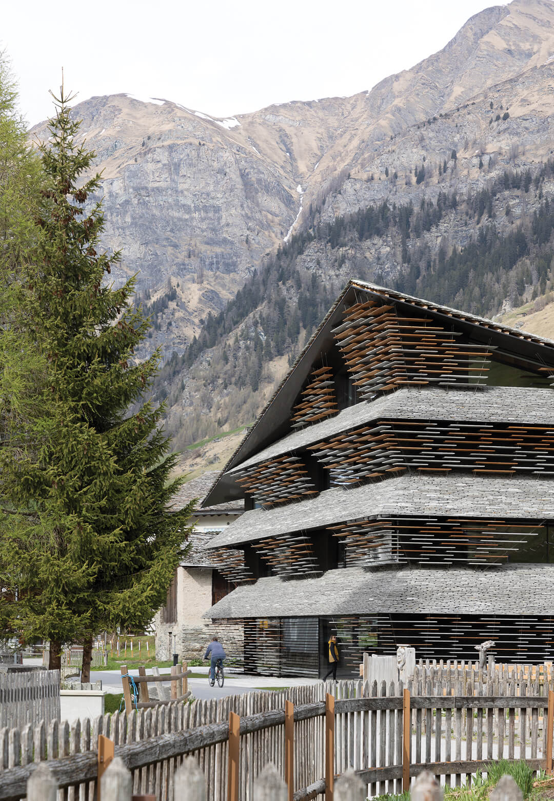 Haus Balma in Vals, Switzerland, designed by Kengo Kuma & Associates | Haus Balma by KKAA | STIRworld