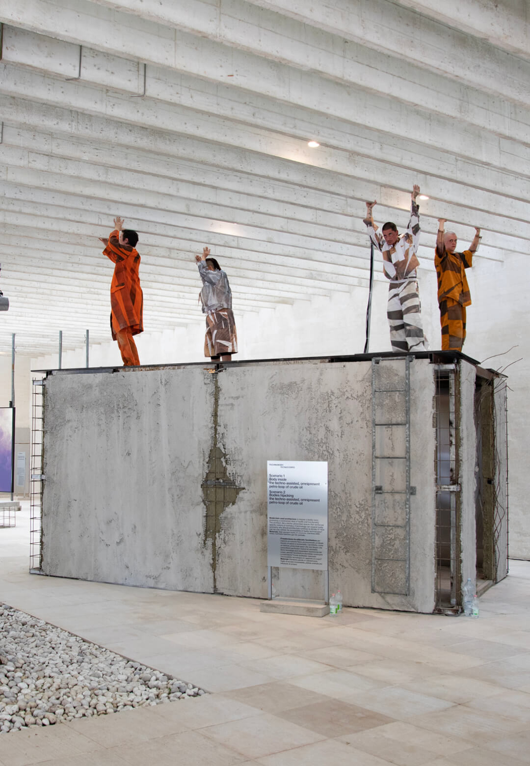 A view of the performance around which the Nordic Countries’ participation is centred| Industry Muscle: Five Scores for Architecture | Nordic Countries Pavilion | STIRworld