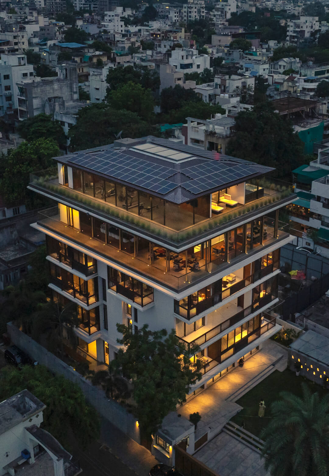Designed by Mumbai-based SJK Architects, the Light House is a multigenerational family home inspired by the Maharashtrian ‘wada’ architecture | The Light House | SJK Architects | STIRworld