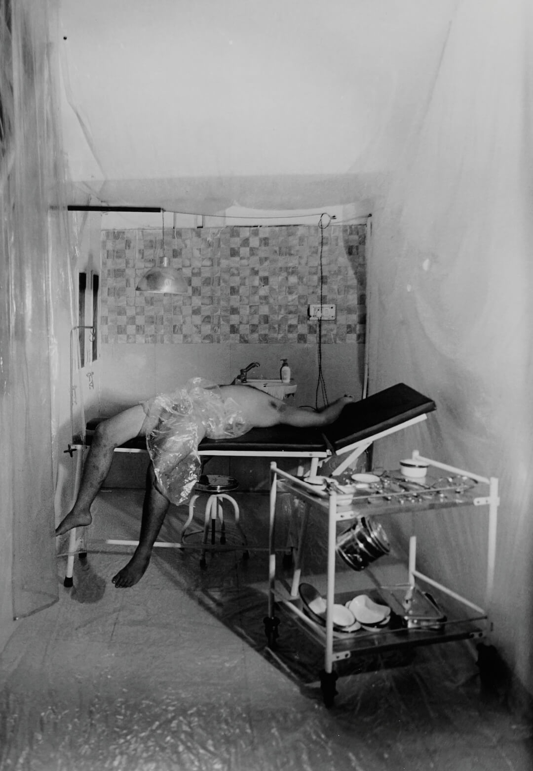 The Surgery Room, photograph, 2021-23, Zahra Yazdani | Scripted Selves: Sutures of Signs and Symbols | Zahra Yazdani | STIRworld