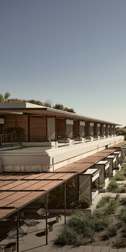 K Studio&rsquo;s extension to the Dexamenes Hotel in Greece softens its industrial past