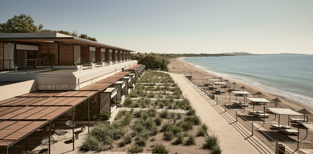 K Studio&rsquo;s extension to the Dexamenes Hotel in Greece softens its industrial past