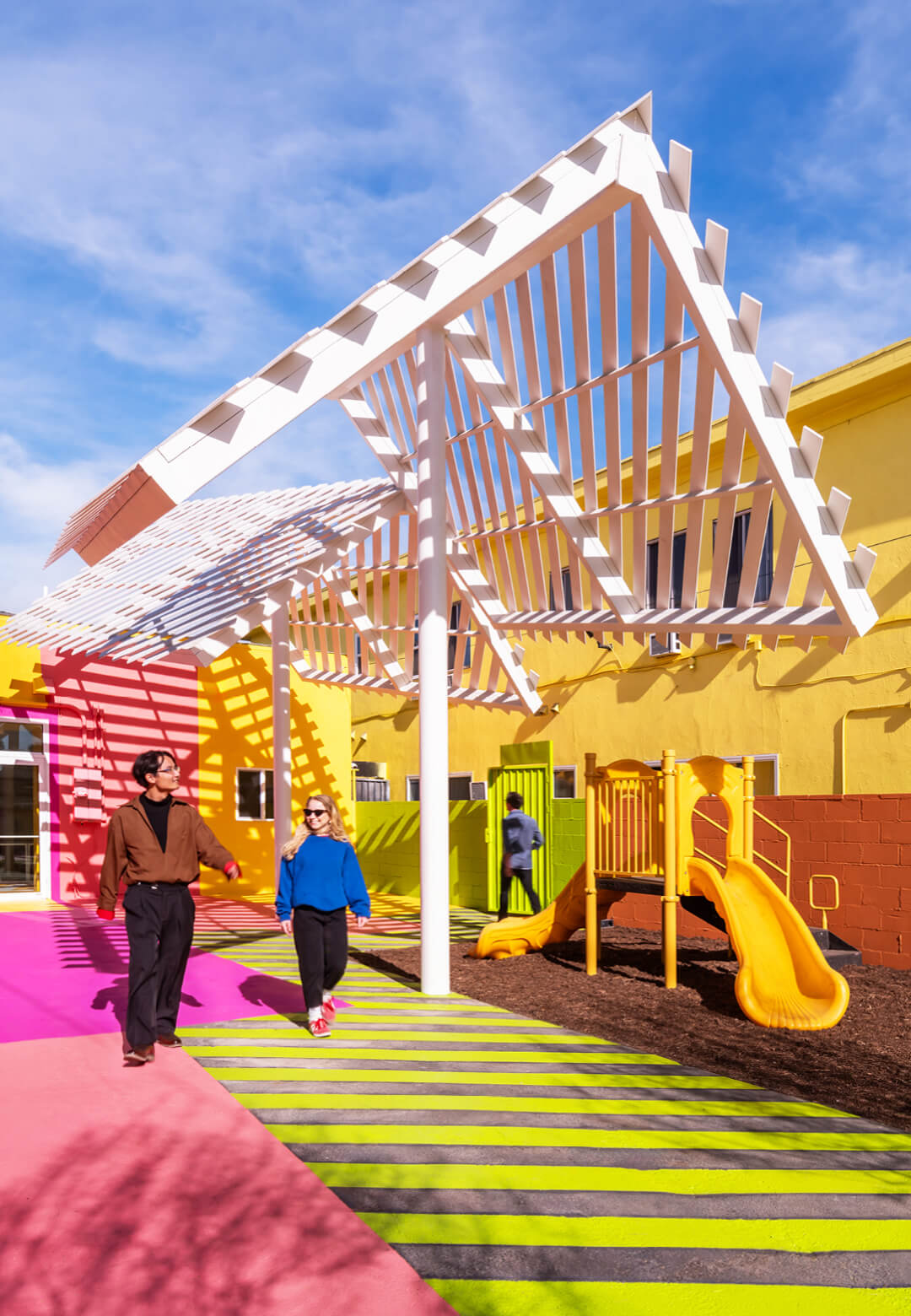 Kadre Architects transform two modest retail units into a dignified civic space for local residents with the Compton Community Center | Compton Community Center | Kadre Architects | STIRworld