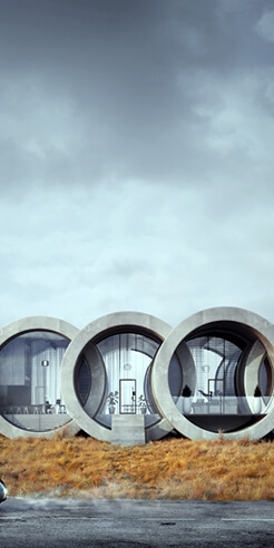 Karina Wiciak of Wamhouse studio imagines iconic brand logos as houses