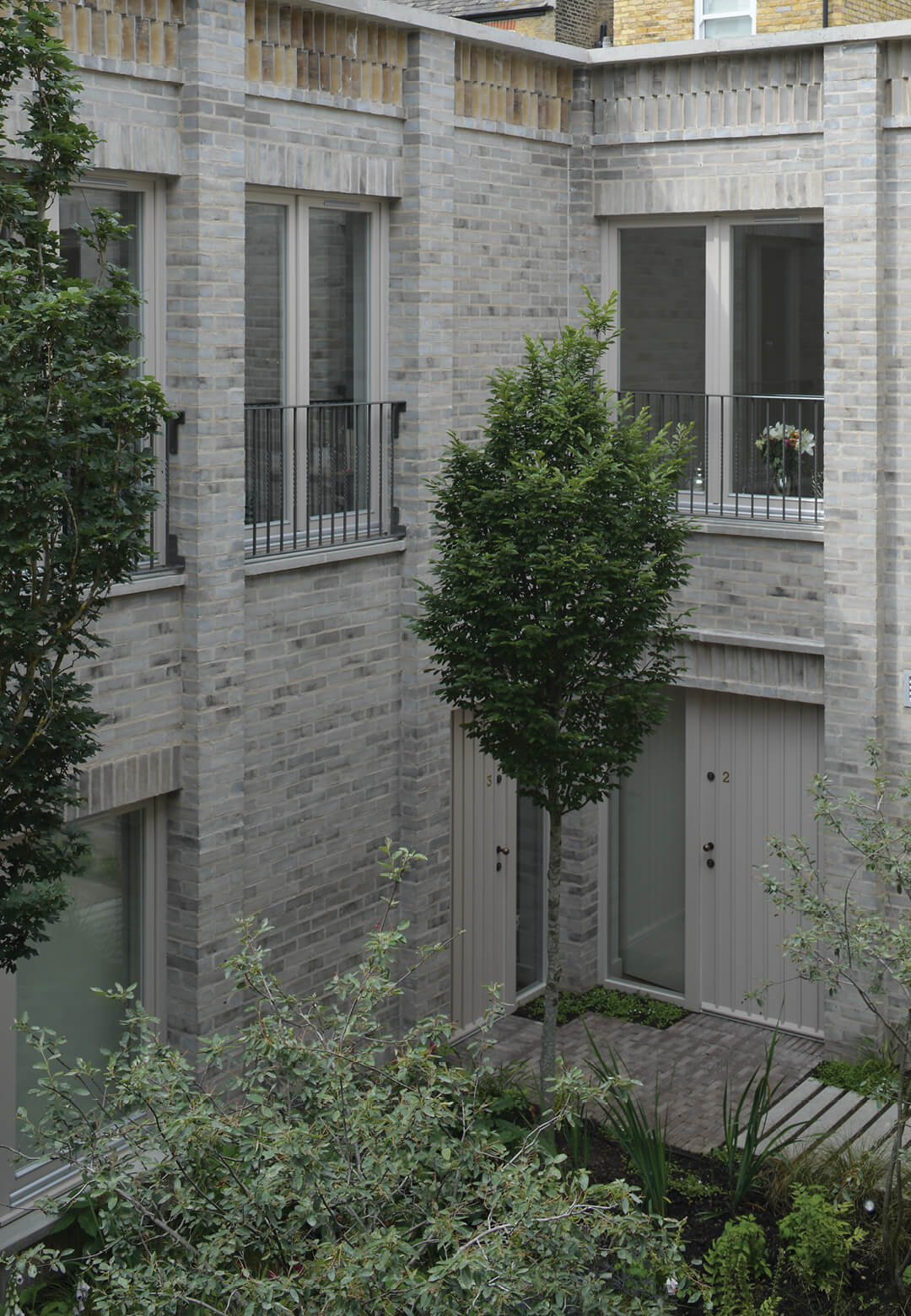 Lavender Hill Courtyard Housing by Sergison Bates architects is a set of nine inward looking dwellings designed on an enclosed site | Lavender Hill Courtyard Housing | Sergison Bates Architects | STIR