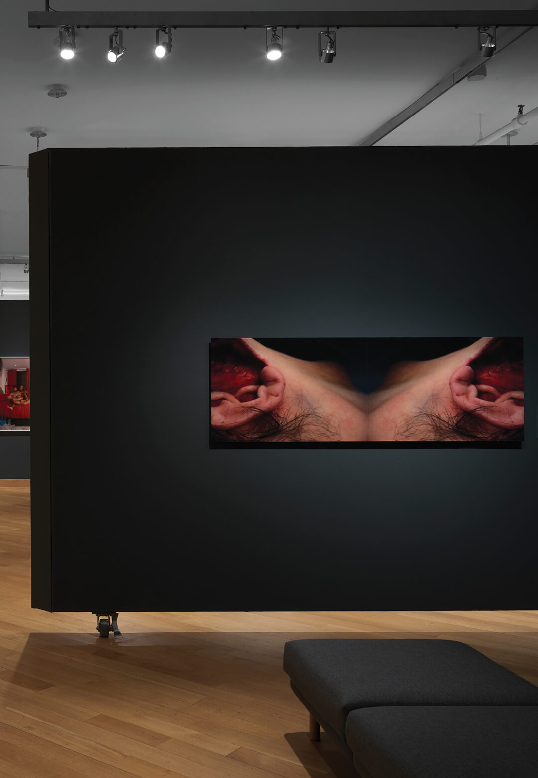 Exhibition view, focusing ‘Subliminal Memory No. 1’, C-print face mounted with UV plexi, 2005,Genesis Breyer P-Orridge | I'm a thousand different people—Every one is real | STIRworld
