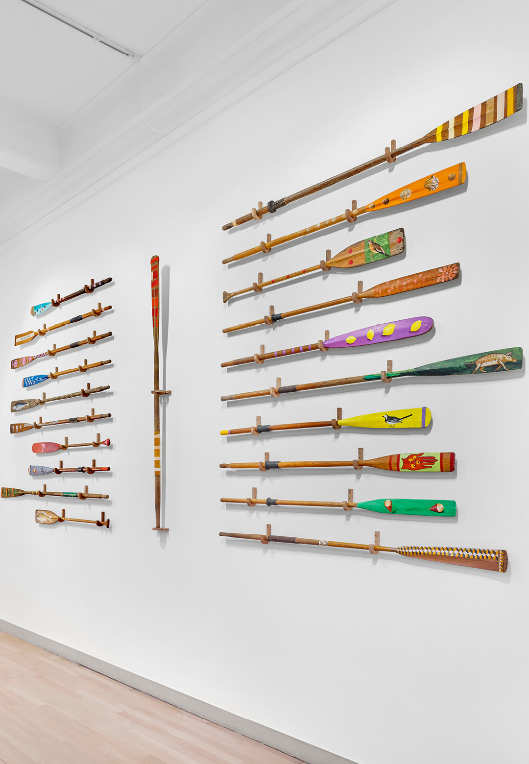 Installation view of &lsquo;Predicting History: Testing Translation&rsquo;, Lubaina Himid, on view at the British Pavilion at the 61st Venice Art Biennale, 2026, commissioned by the British Council | British Pavi