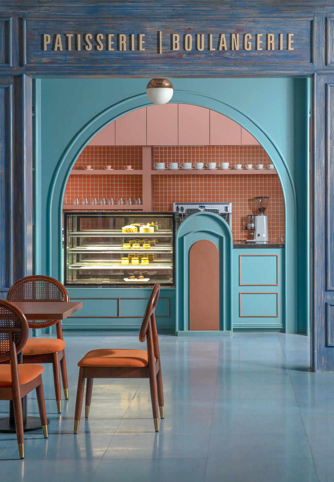 Inside the Wes Anderson-inspired interiors of Cafe Delhi Heights, Faridabad designed by M:OFA | Cafe Delhi Heights Faridabad | M:OFA | STIRworld